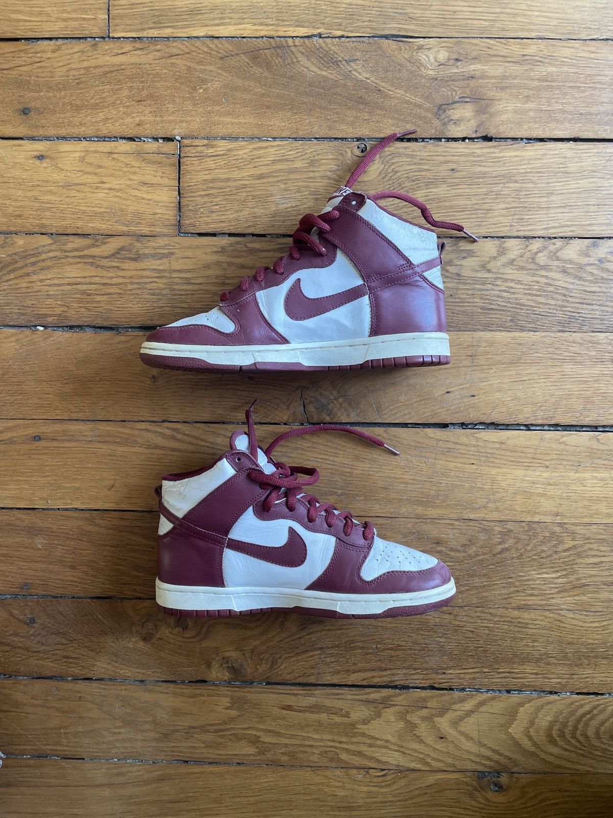 Nike × Vintage Dunks High Wine 2002 Size US 8 / EU 41 - 3 Thumbnail
