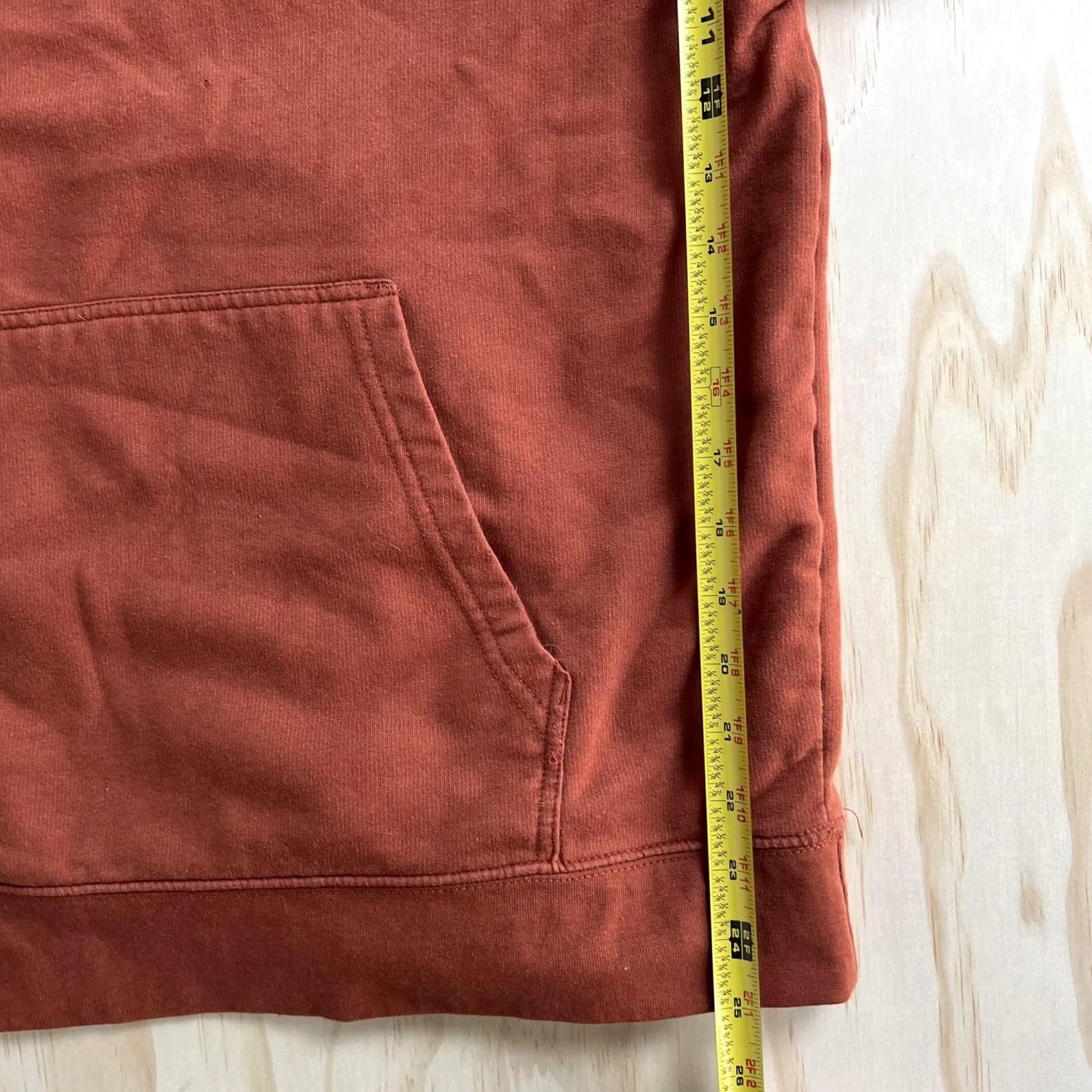 Vintage Cabela's Hoodie Mens L Orange Fleece Pullover Script Logo Sweatshirt Size US L / EU 52-54 / 3 - 7 Thumbnail