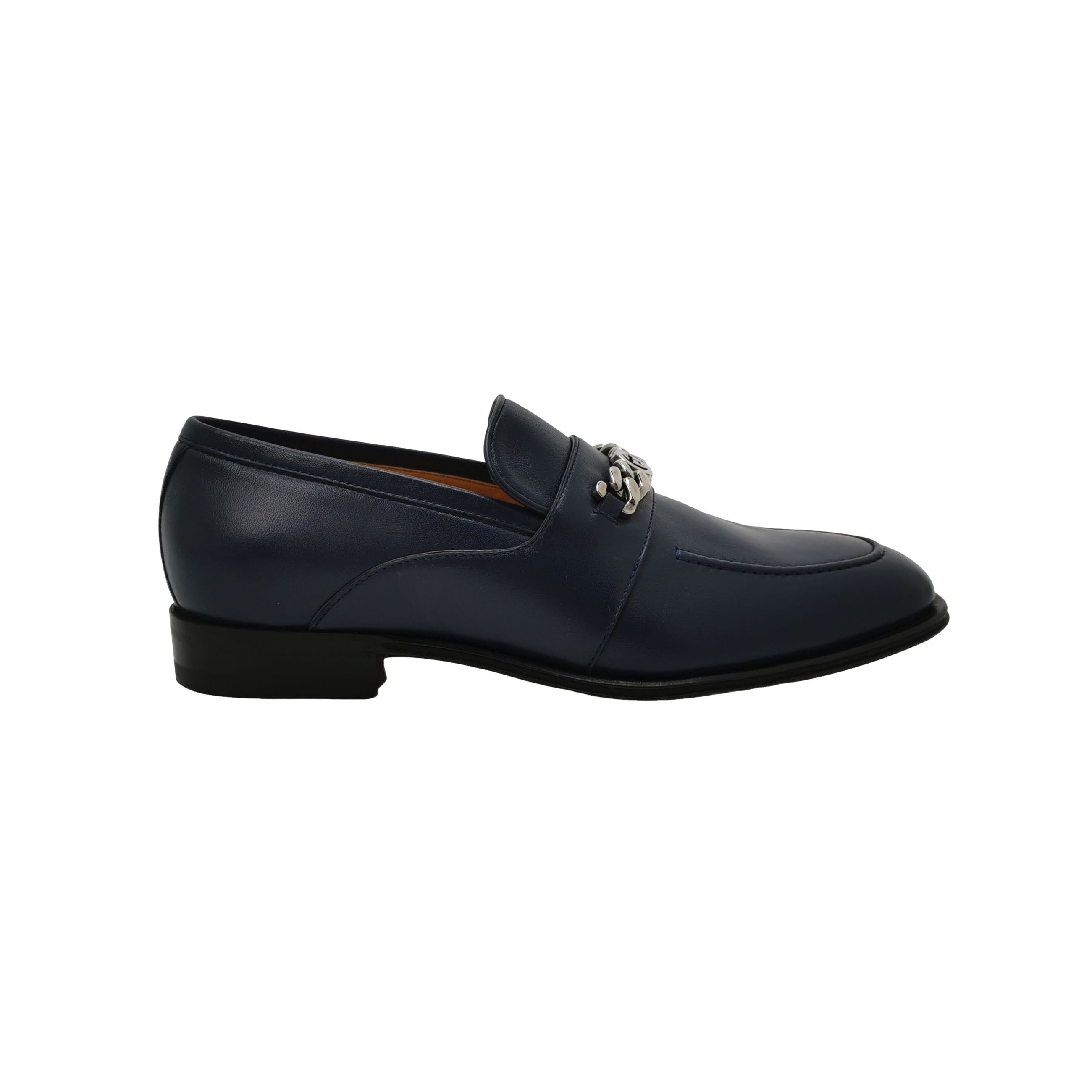 Gucci Gucci Interlocking G Chain Leather Loafers EU 41 Size US 8 / EU 41 - 1 Thumbnail