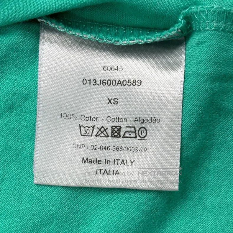 Dior Dior Green embroidered logo short sleeves Size US XS / EU 42 / 0 - 6 Thumbnail