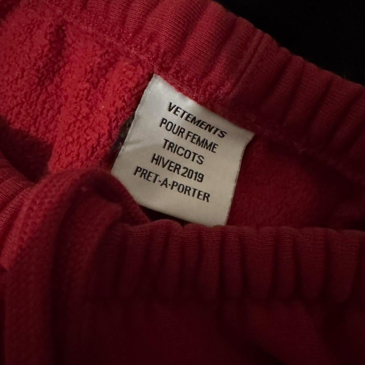 Vetements Vetements AW19 Spell out sweatpants Size US 30 / EU 46 - 2 Thumbnail