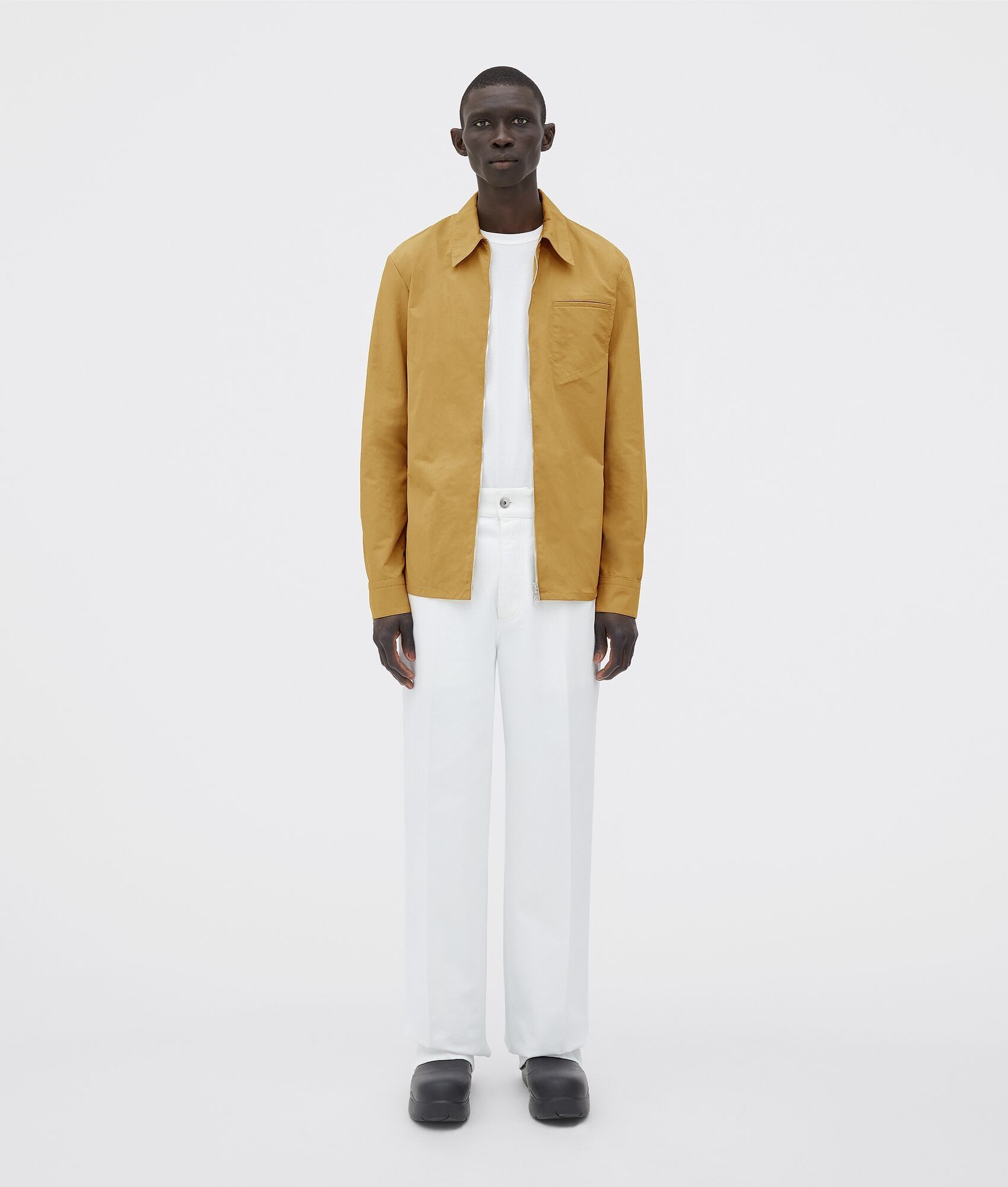 Bottega Veneta o1n1vont0125 Shirt in Yellow Size US M / EU 48-50 / 2 - 1 Thumbnail