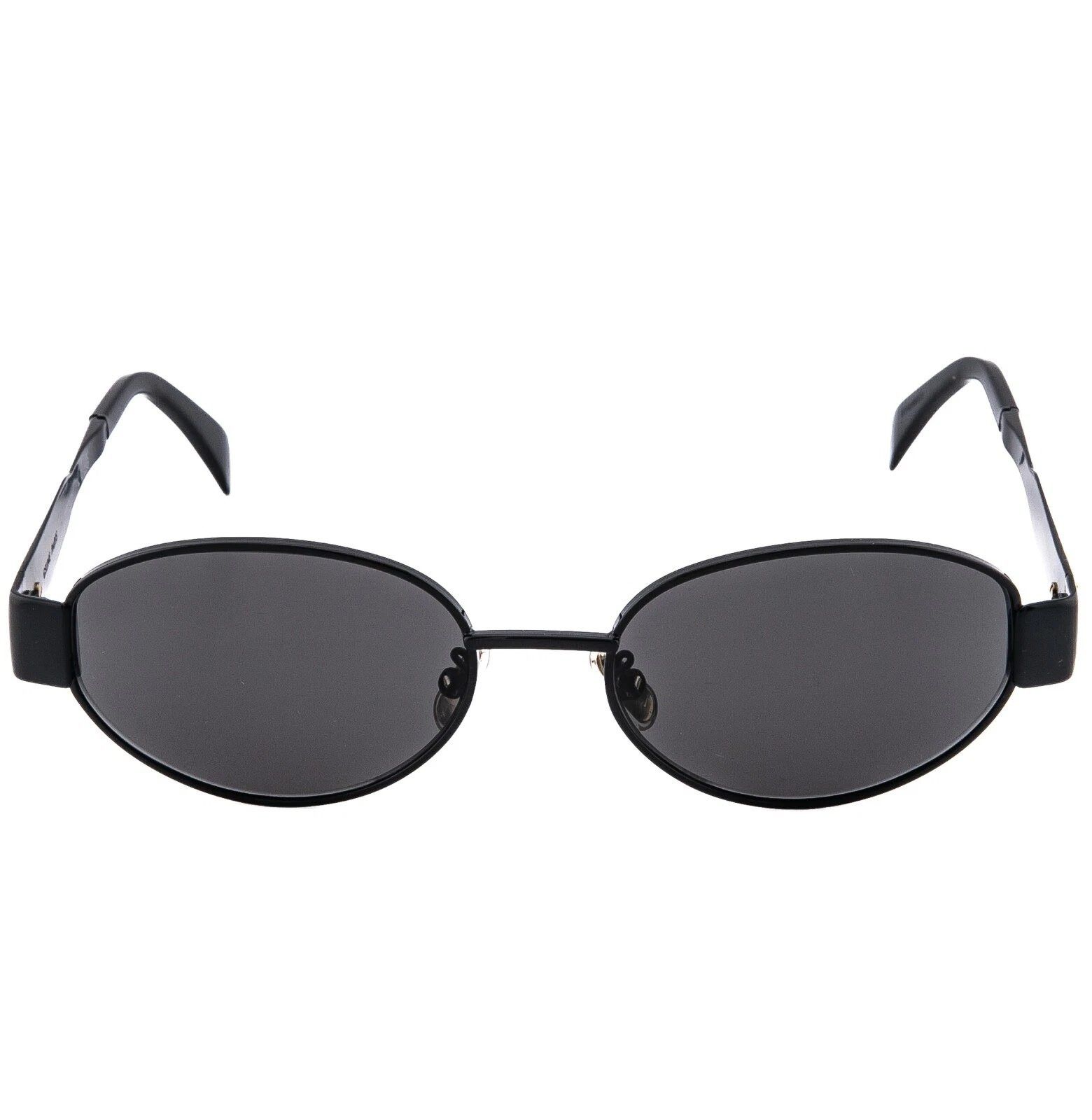 Celine CELINE CL40235U 40235 METAL TRIOMPHE Black Sunglasses 01A Size ONE SIZE - 5 Thumbnail