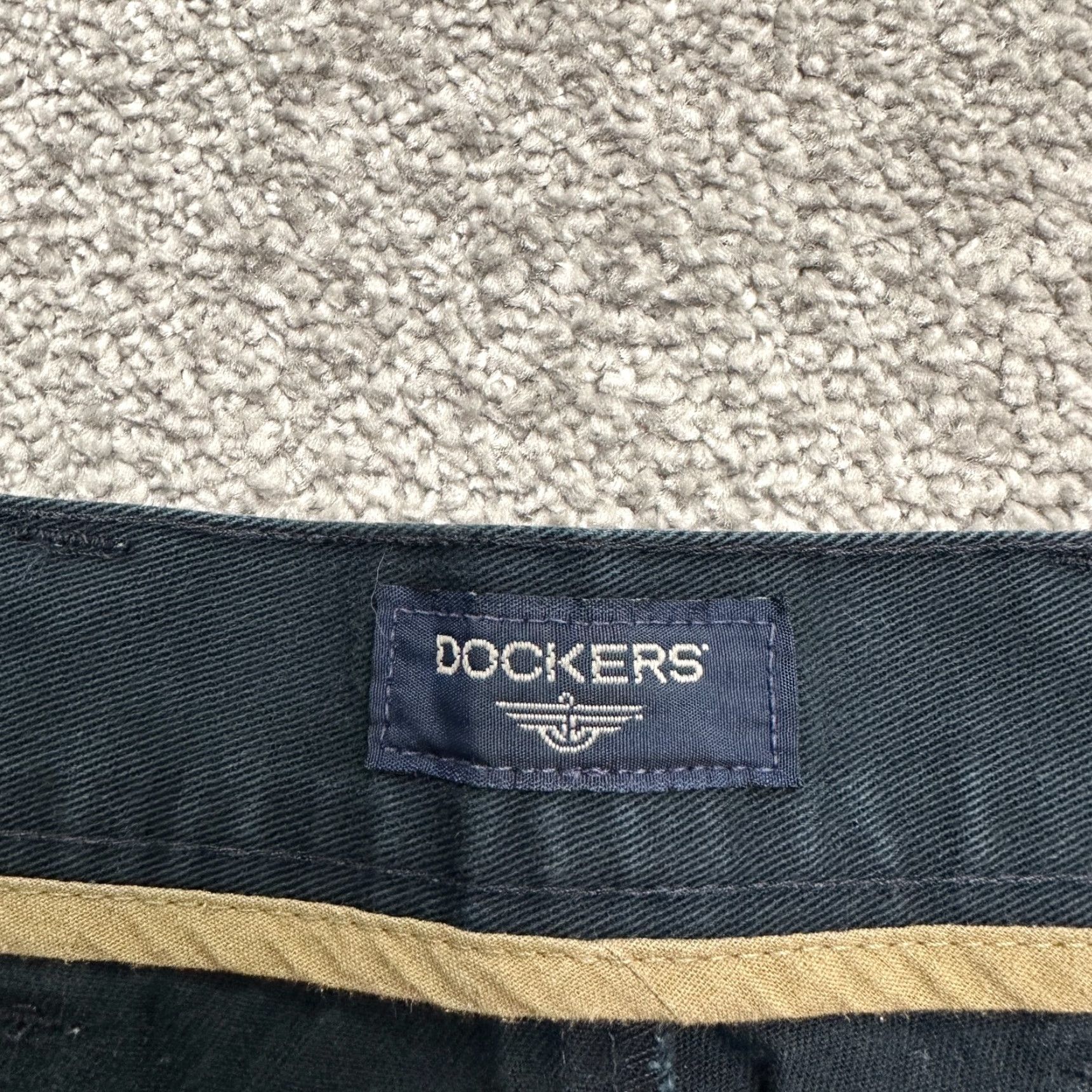 Dockers DOCKERS Chino Pants Mens 38x32 Blue Flat Front Regular Fit Size US 38 / EU 54 - 6 Thumbnail