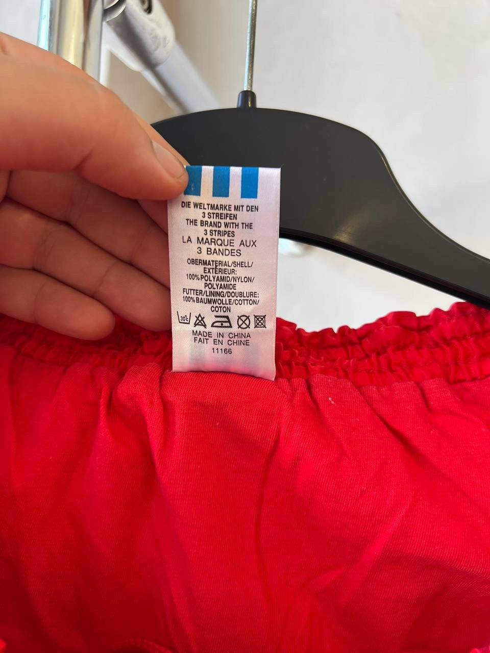 Adidas VINTAGE ADIDAS MADE IN CHINA SPRINT RED RUN NYLON SHORTS M Size US 36 / EU 52 - 6 Thumbnail