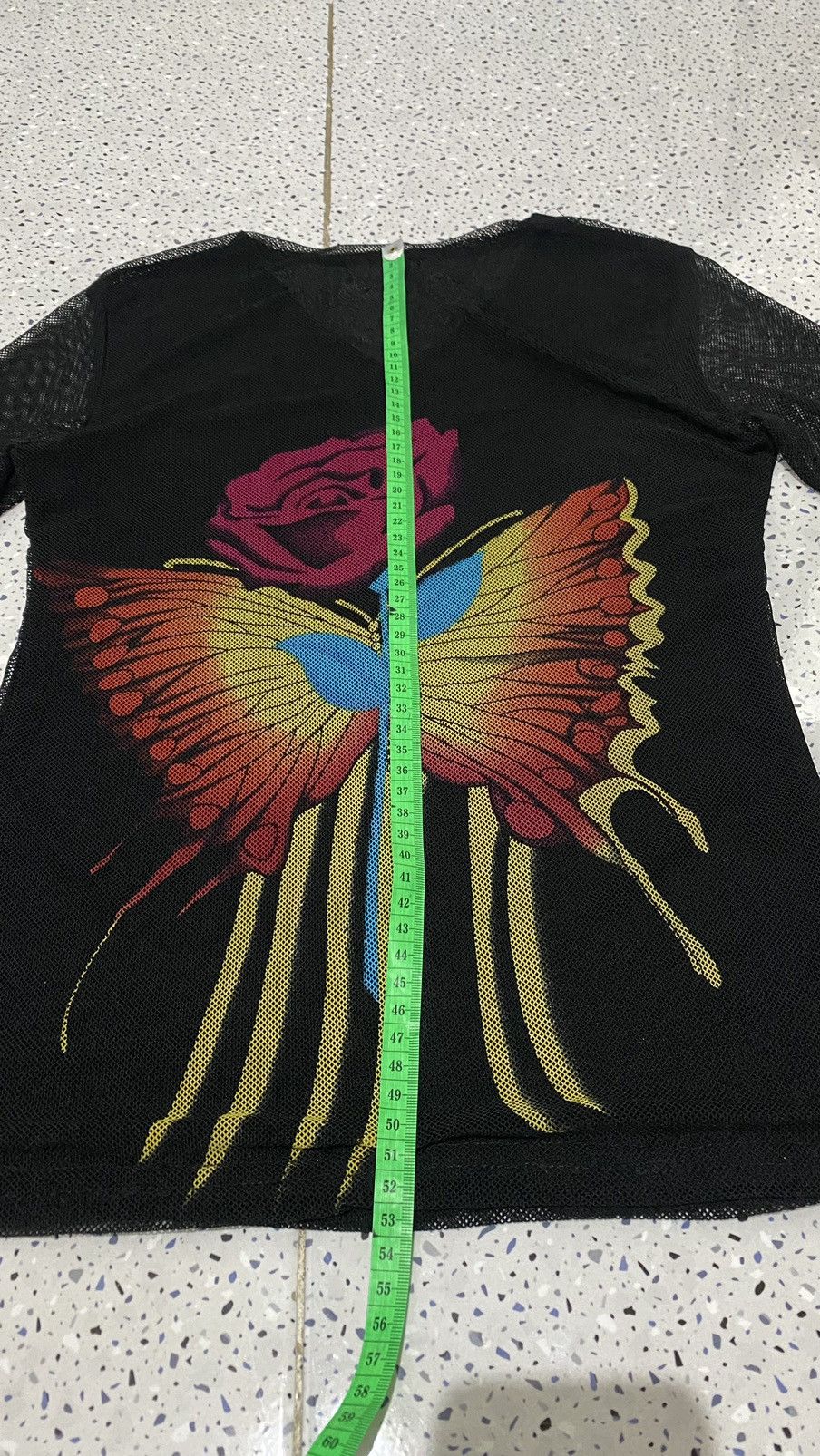 Japanese Brand Y2K Unknown Japanese Butterfly Mesh Size S / US 4 / IT 40 - 13 Thumbnail