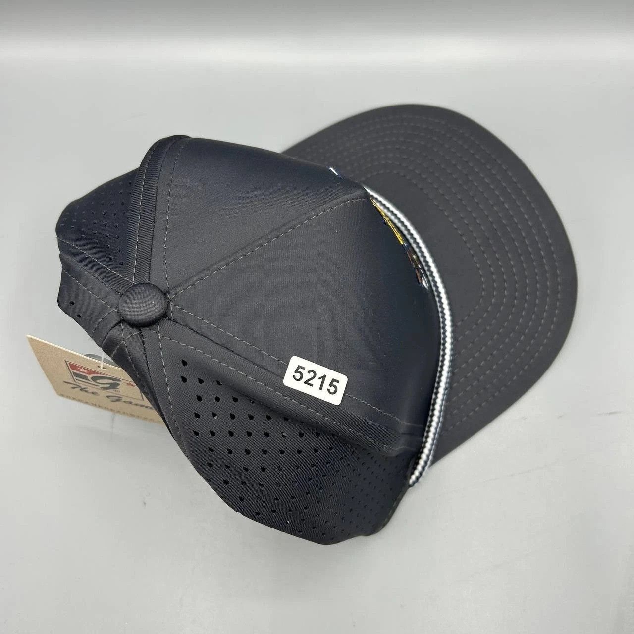 The Game ETSU Buccaneers Hat Men S-M Black Gray NCAA Stretch Fitted Size ONE SIZE - 9 Thumbnail