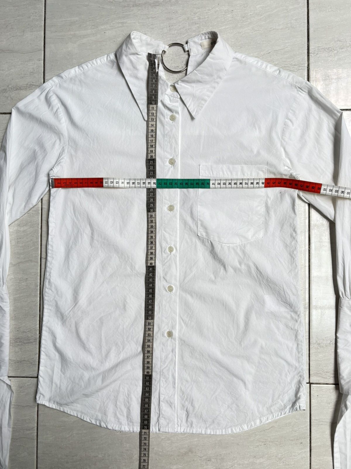 Celine CELINE White Shirt Size US XS / EU 42 / 0 - 2 Thumbnail