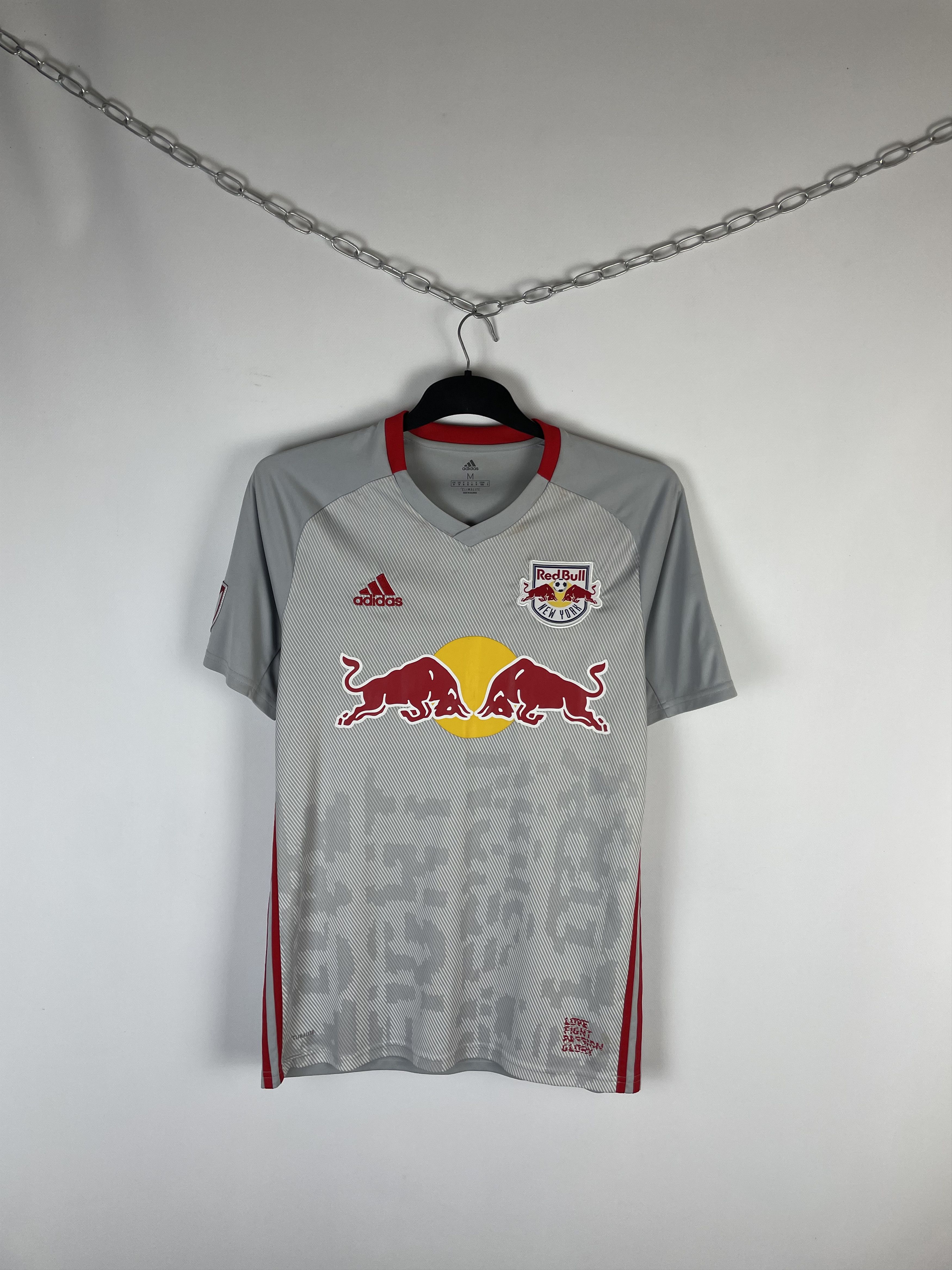 Adidas Adidas New York Red Bulls FC Soccer Futbol Jersey Kit Size US M / EU 48-50 / 2 - 1 Thumbnail