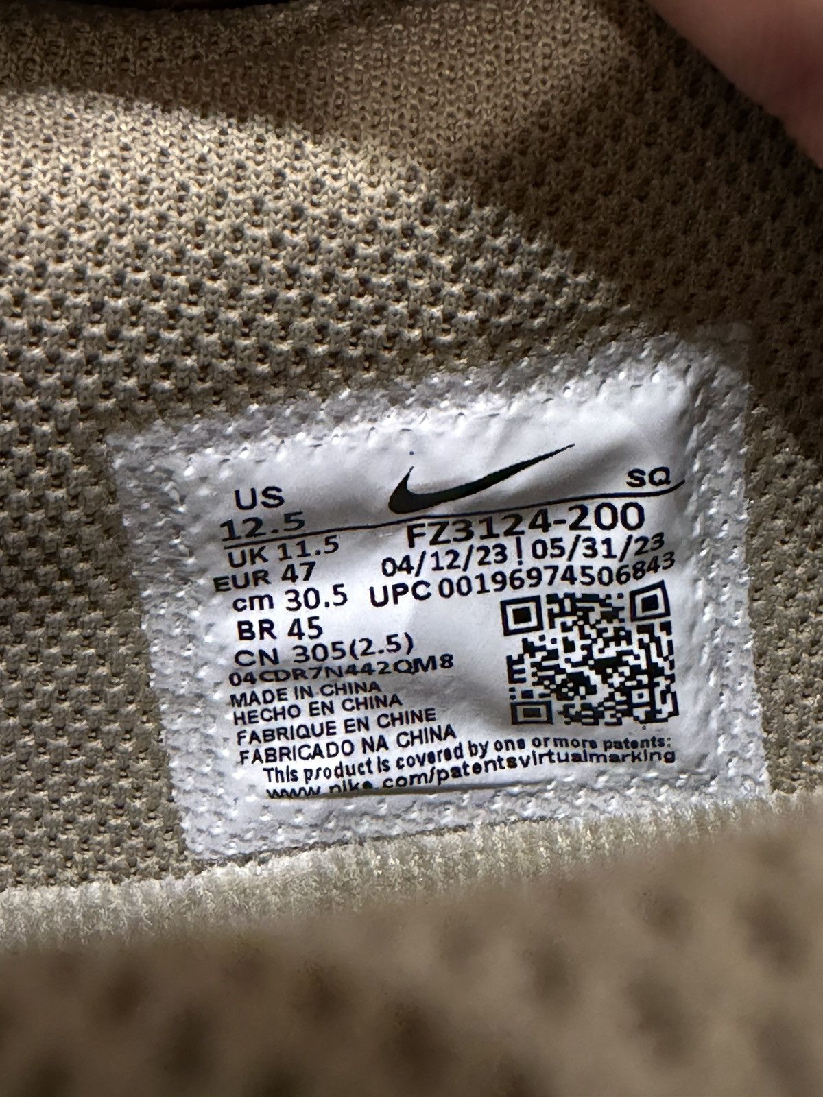 Jordan Brand × Travis Scott Travis Scott x Jordan 1 Retro Low Golf ‘Neutral Olive’ Size US 12.5 / EU 45-46 - 8 Thumbnail