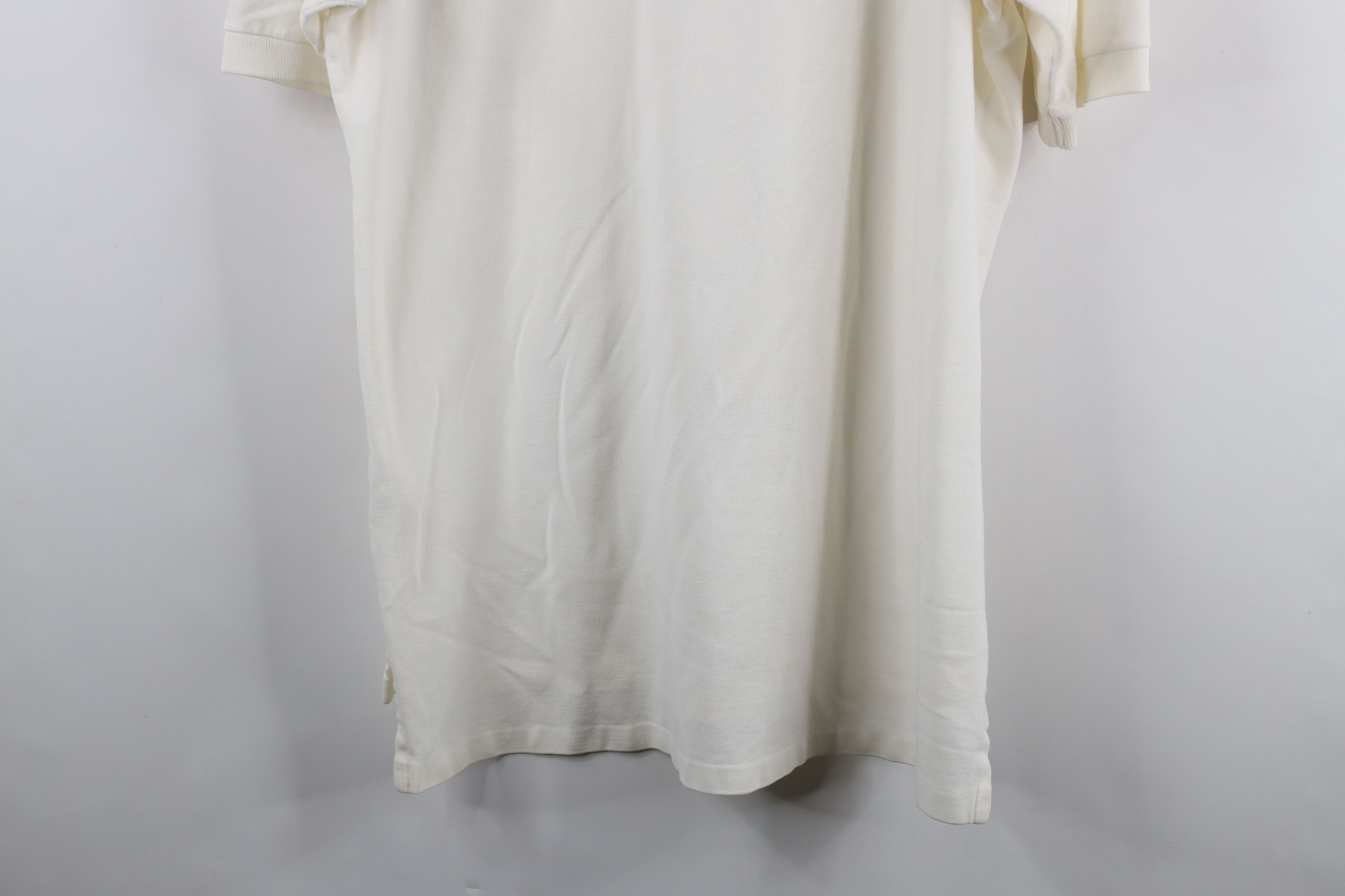 Ralph Lauren × Vintage Vintage 90s Ralph Lauren Collared Golf Polo Shirt White Size US XL / EU 56 / 4 - 12 Thumbnail