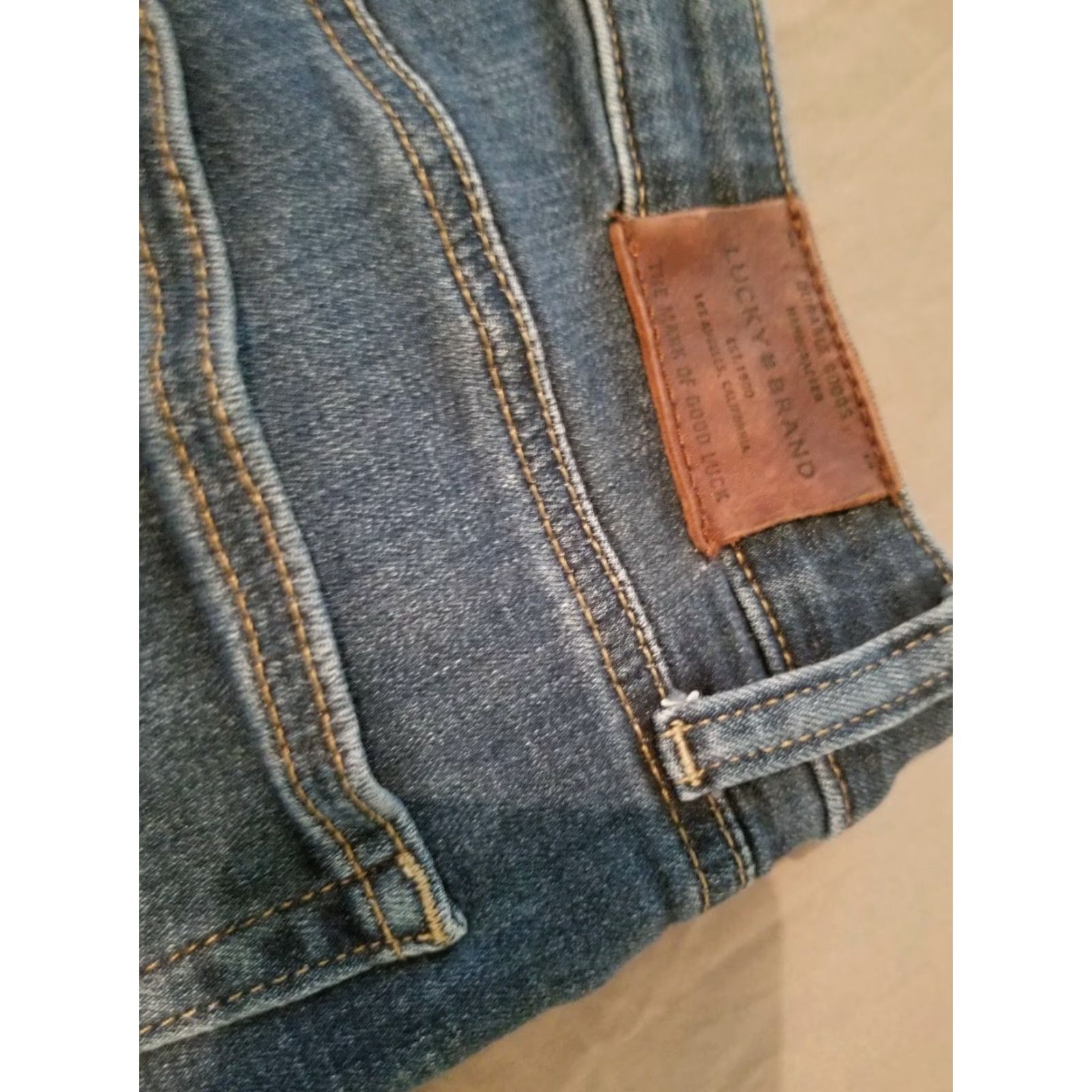 Lucky Brand Lucky Brand Womens Skinny Jeans 8 29 Stretch Denim Pants Size 30" / US 8 / IT 44 - 3 Thumbnail