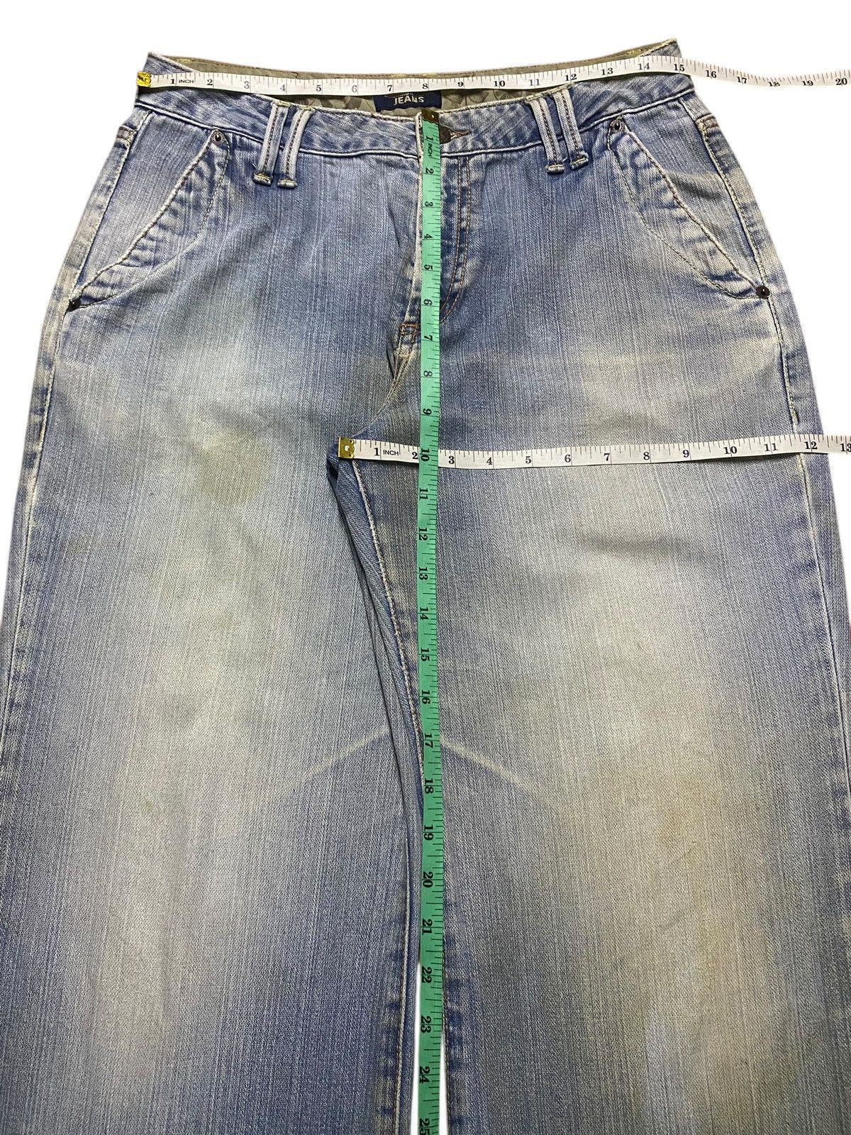 Michiko Koshino London Vintage Michiko London Faded Wash Super baggy Jeans Size US 30 / EU 46 - 13 Thumbnail