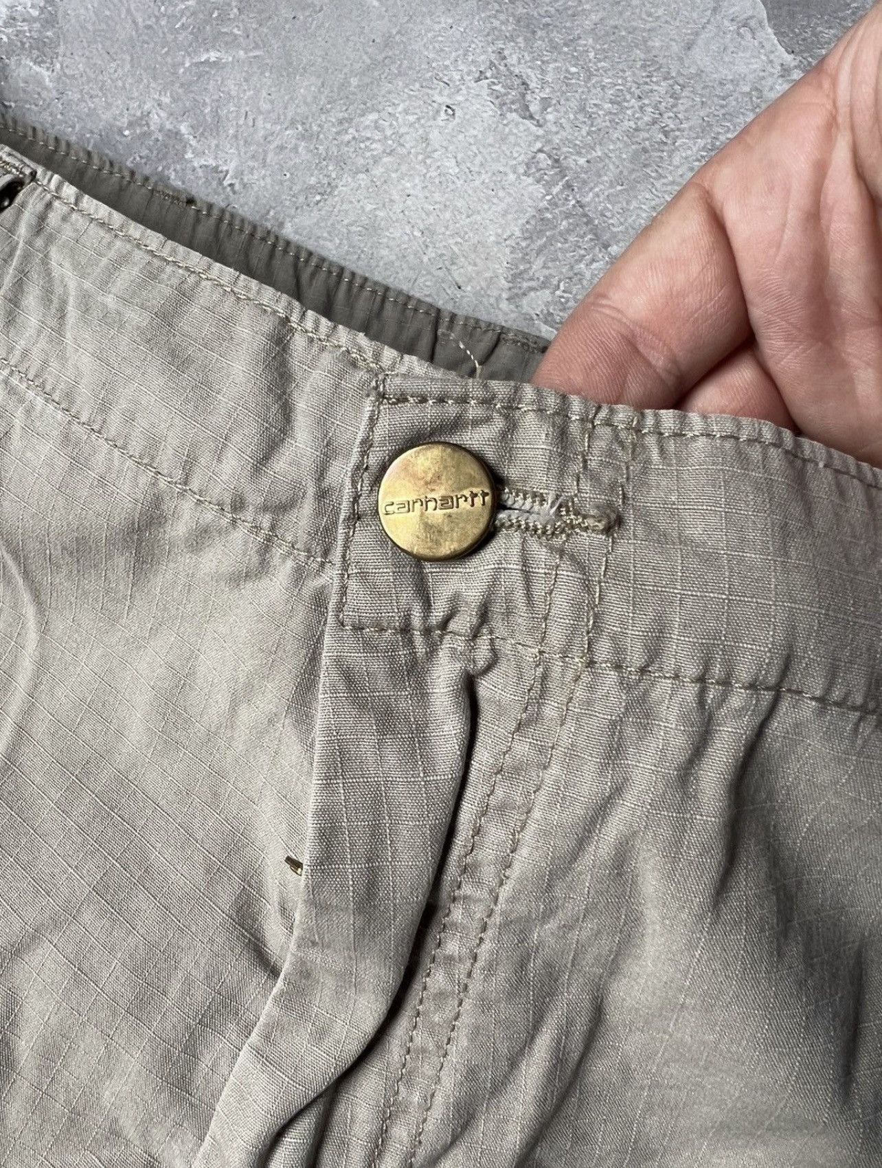 Carhartt Vintage 90s Carhartt Y2k Baggy Cargo Pants Size US 36 / EU 52 - 8 Thumbnail