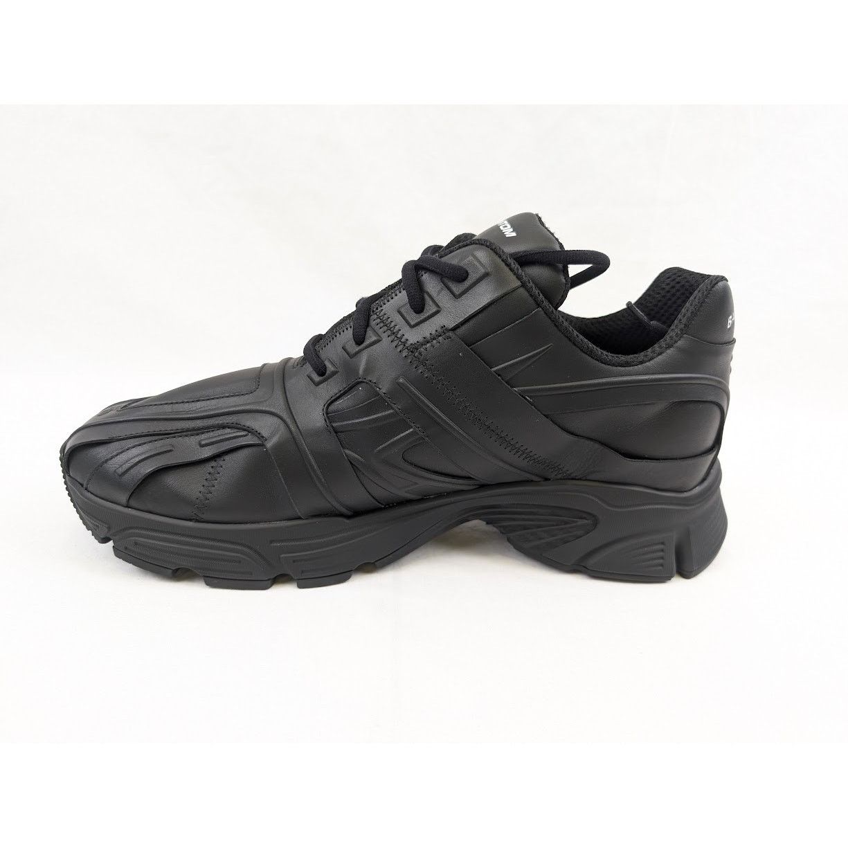 Balenciaga o1rshd1 Nappa Silk Phantom Sneakers in Black Size US 12 / EU 45 - 9 Thumbnail