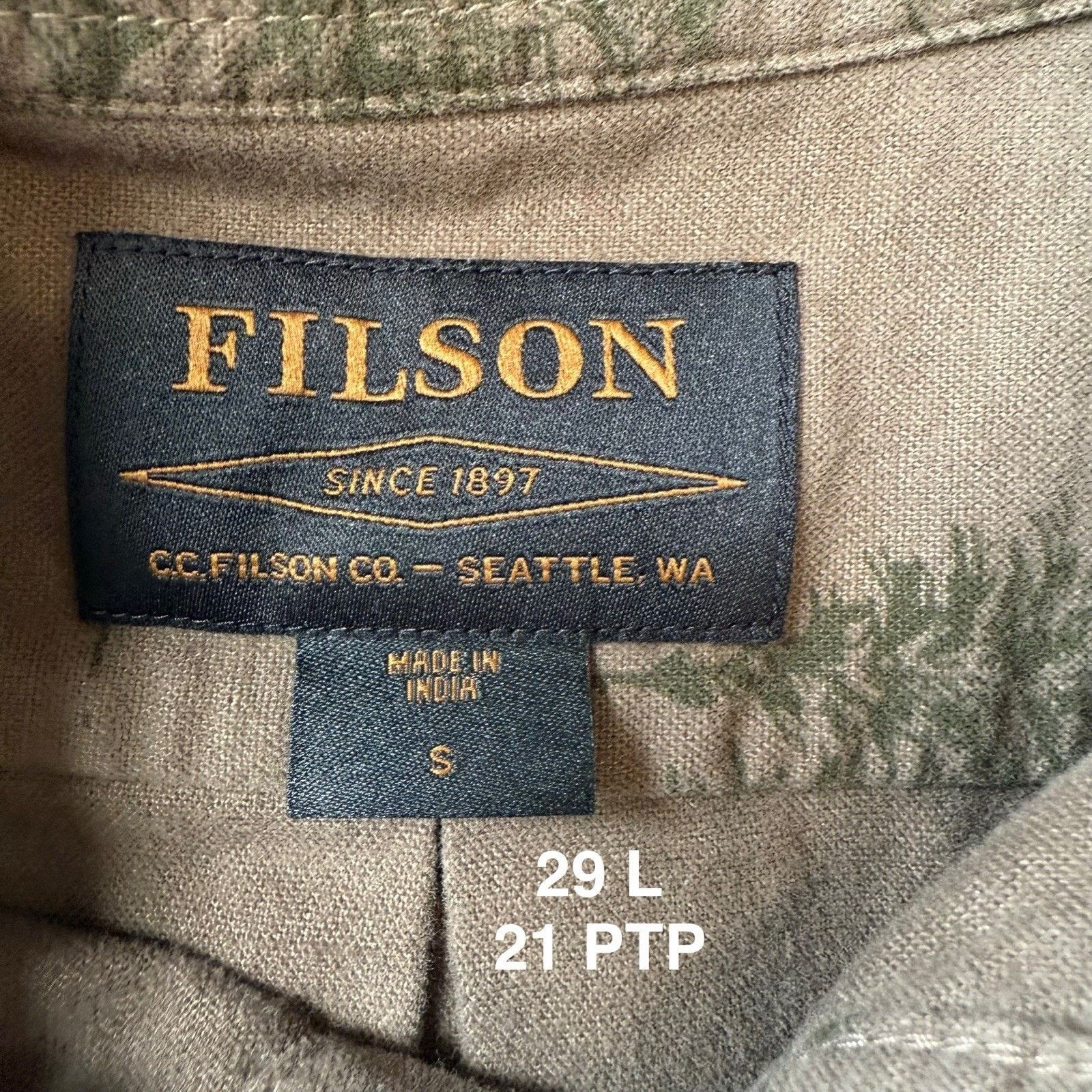 Filson Filson Smokey Bear Shirt S Multicolor Field Flannel Heavy Size US S / EU 44-46 / 1 - 7 Thumbnail