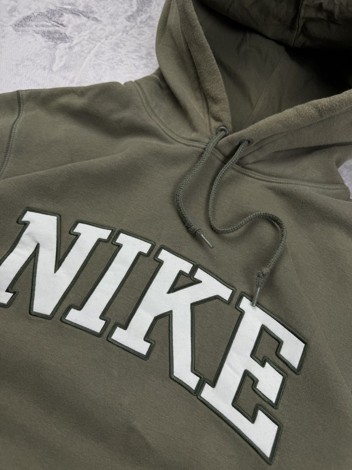 Nike × Vintage NIKE VINTAGE CENTER LOGO OVERSIZE BOXY HOODIE Size US M / EU 48-50 / 2 - 7 Thumbnail