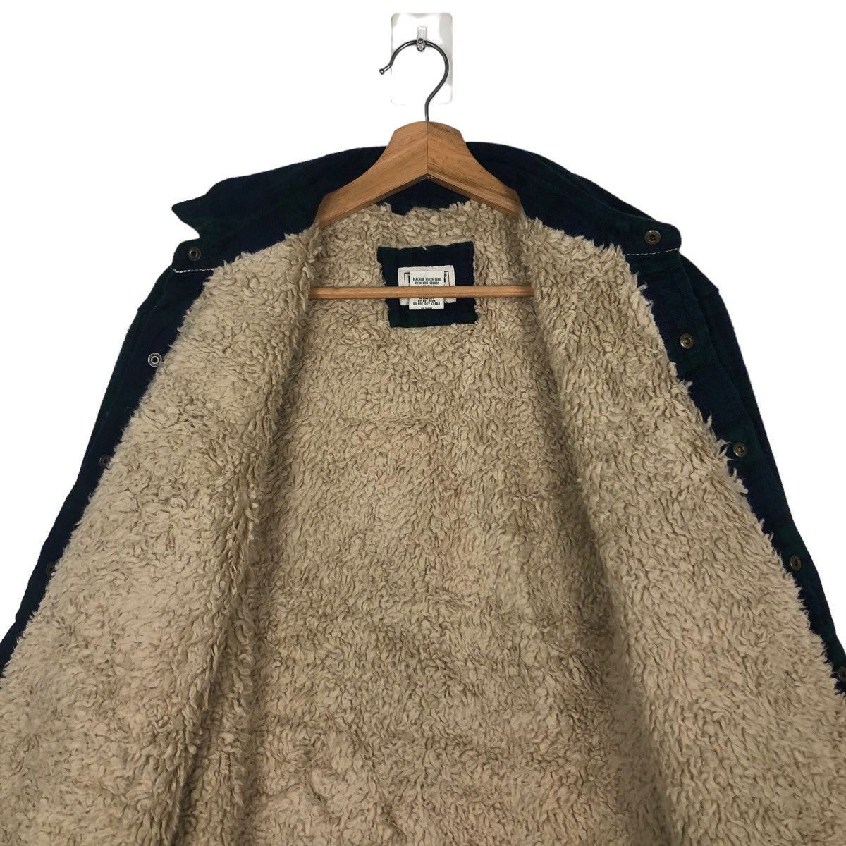Japanese Brand 🔥Vintage L.L.Bean Shirt Flannel Jacket Shearling Tartan Size US S / EU 44-46 / 1 - 14 Thumbnail