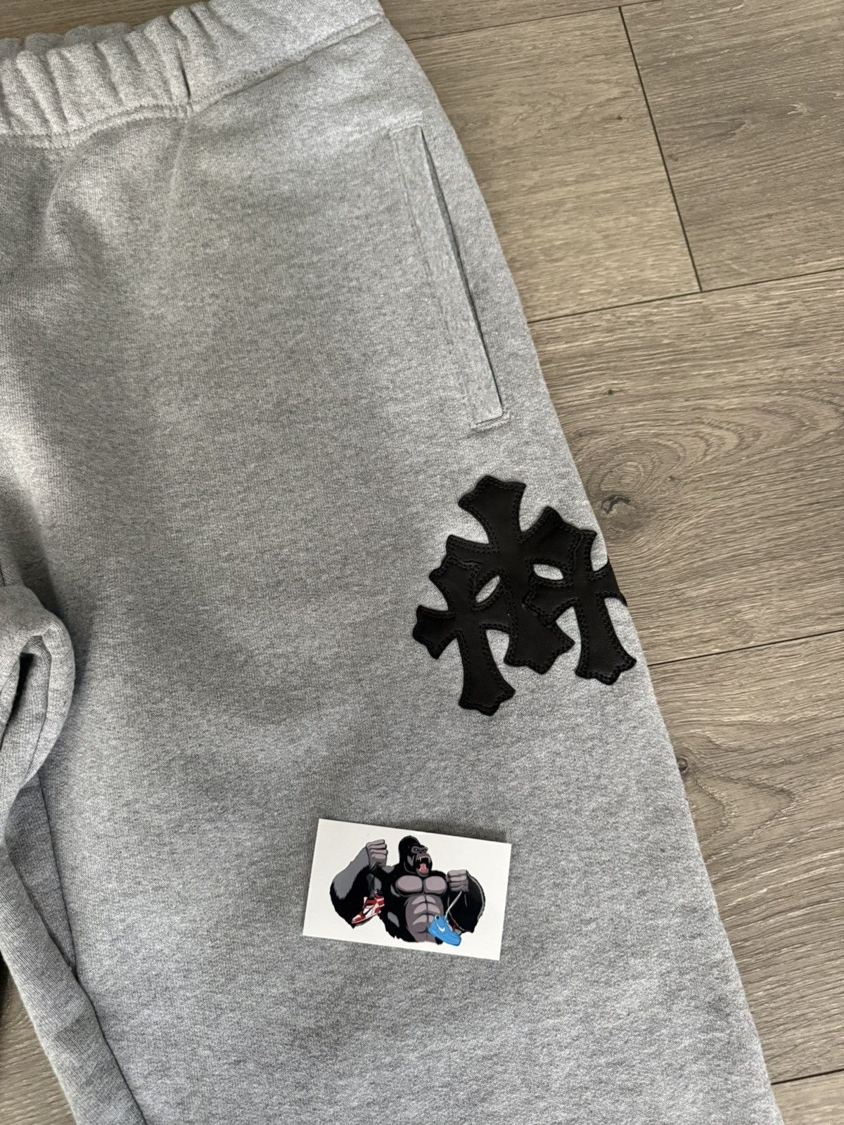 Chrome Hearts Chrome Hearts Paper Jam Cross Patch SweatPants Size US 38 / EU 54 - 3 Thumbnail
