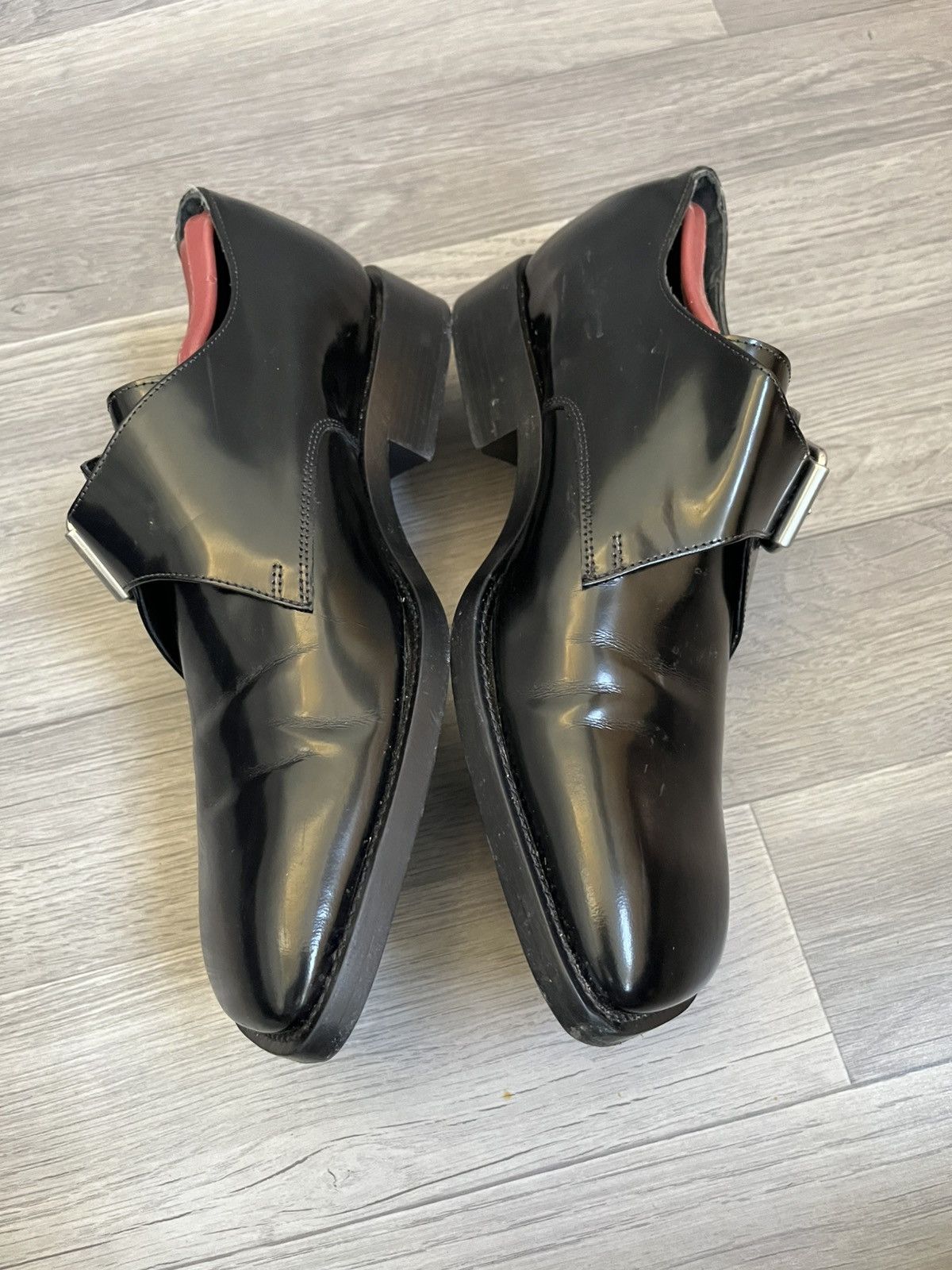 Balenciaga Balenciaga square toe derby single monk strap sz 41 Size US 8 / EU 41 - 9 Thumbnail