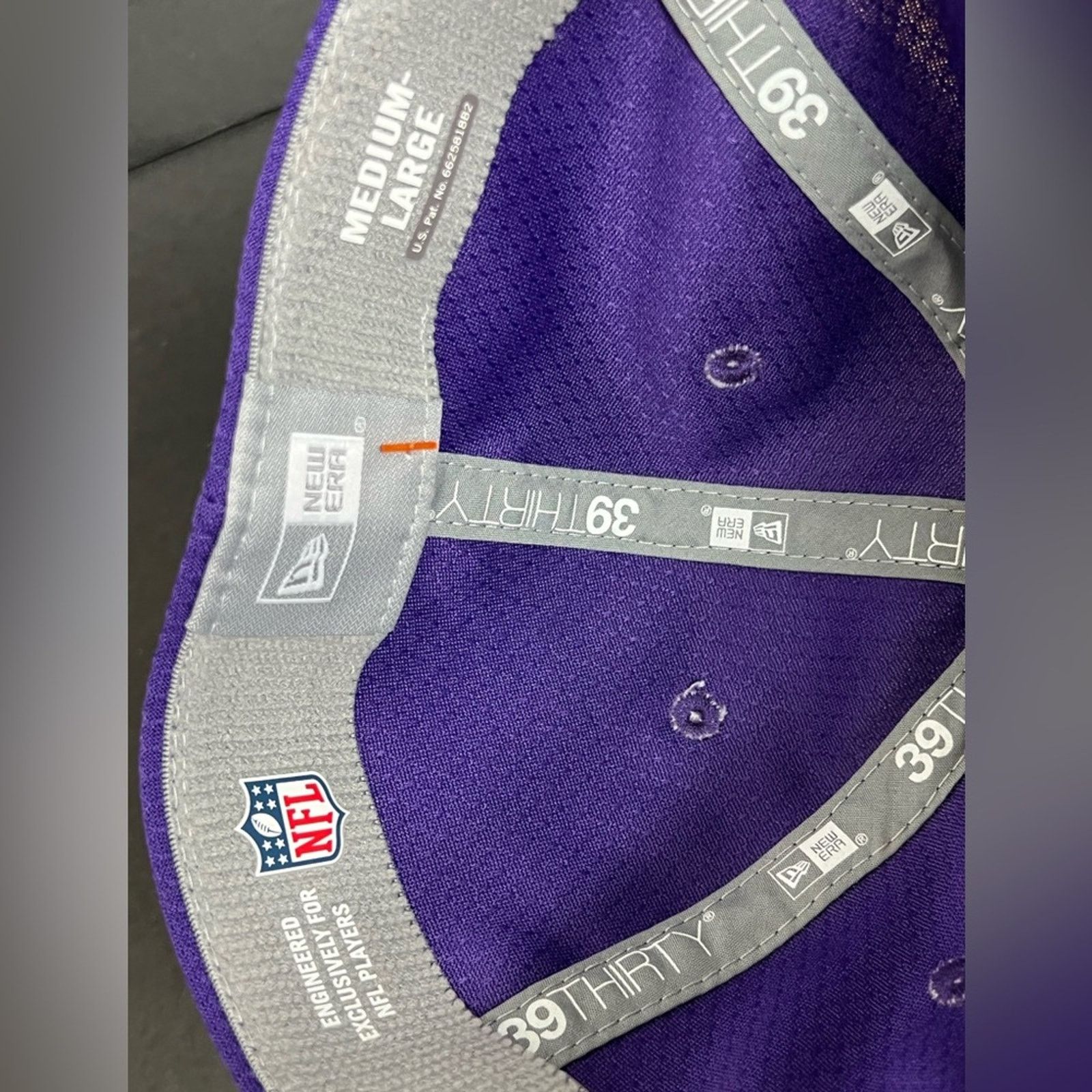 New Era Minnesota Vikings New Era 2016 Sideline 39THIRTY Flex Hat Size ONE SIZE - 6 Thumbnail