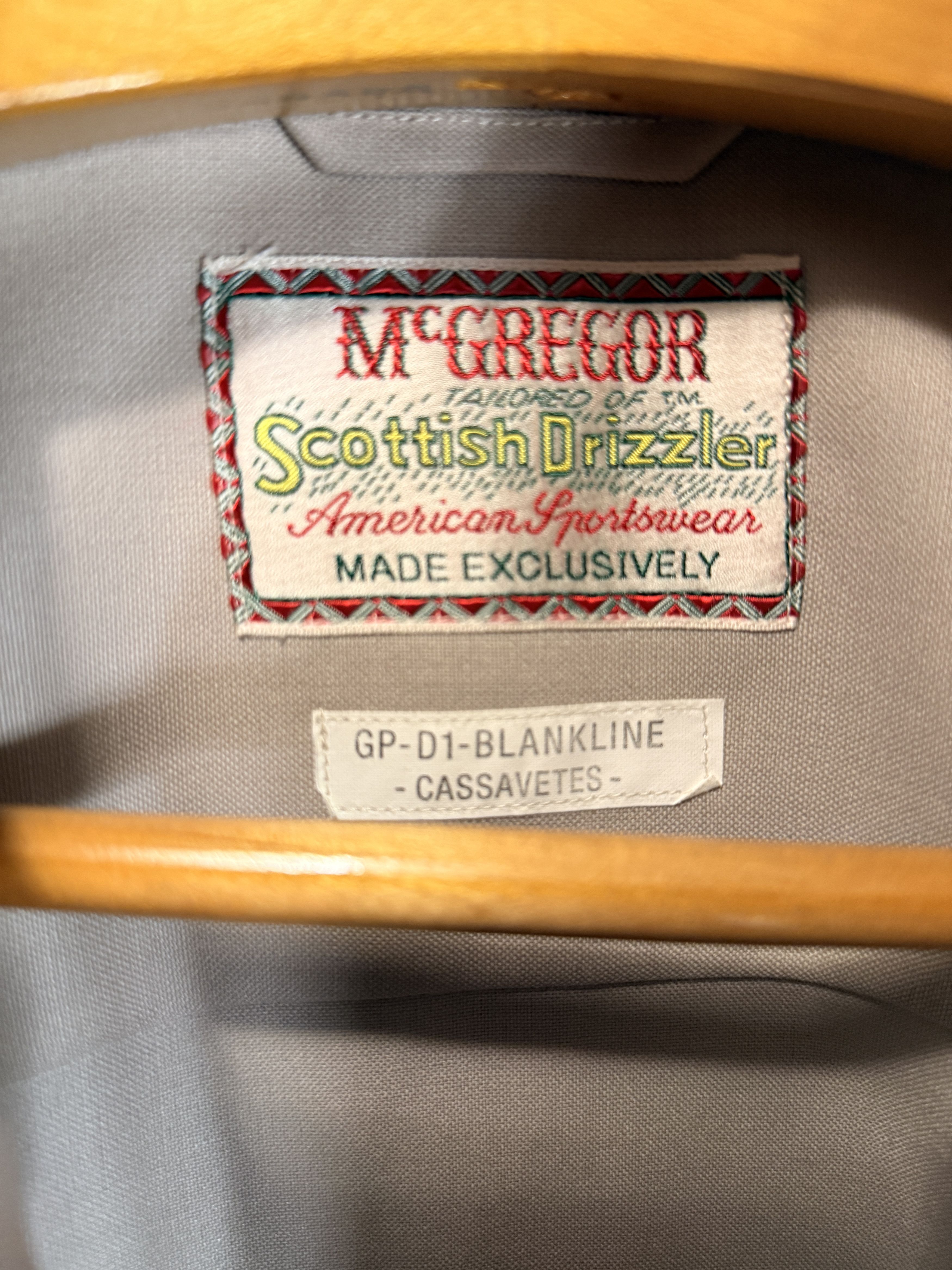 Wacko Maria McGregor Scottish Drizzler Dormeuil Wool Size US M / EU 48-50 / 2 - 4 Thumbnail