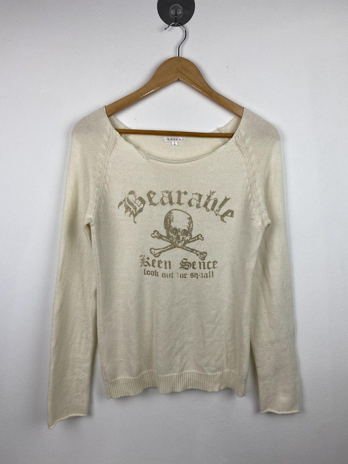 Japanese Brand Bearable Skull Knitwear Size US XS / EU 42 / 0 - 1 Thumbnail