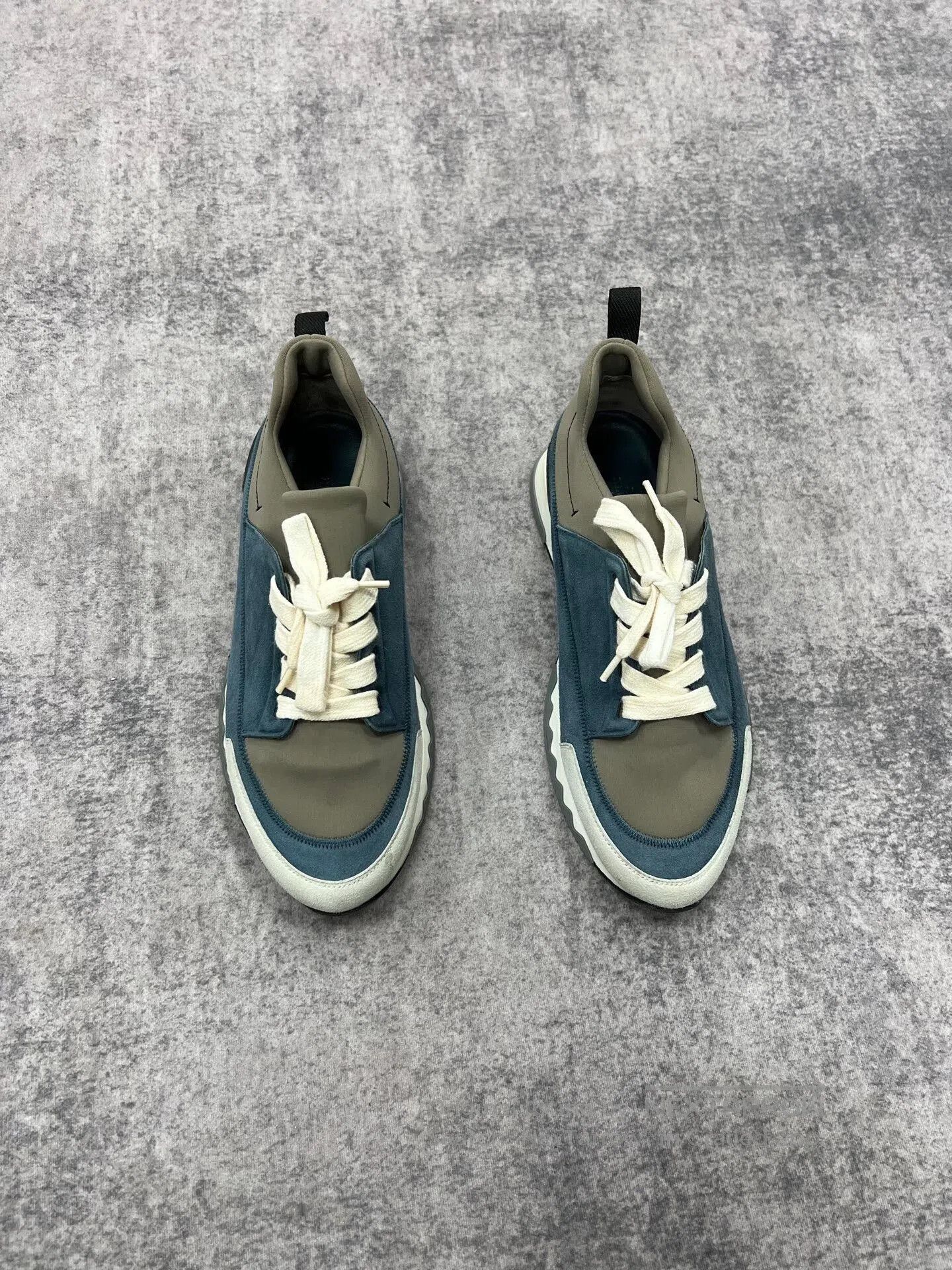 Hermes Hermes Suede Patchwork Sneakers Size 40. Size US 7.5 / EU 40-41 - 1 Thumbnail