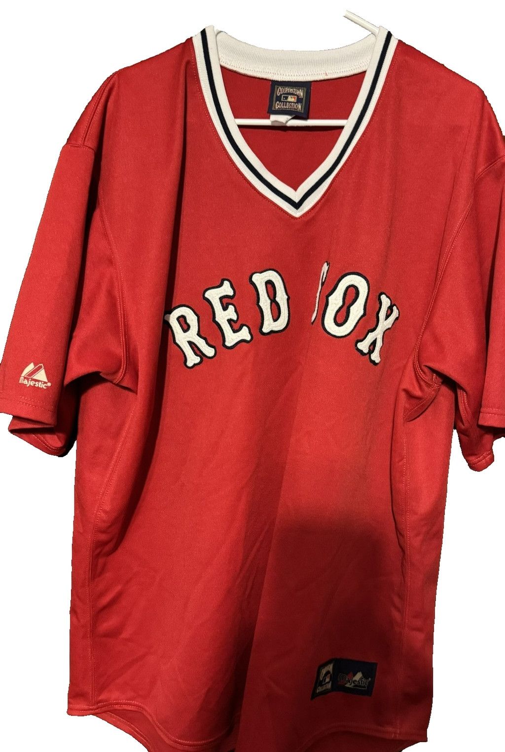 Majestic Boston Red Sox Majestic Vintage Jersey Men's Size 2XL Red Size US XXL / EU 58 / 5 - 1 Thumbnail