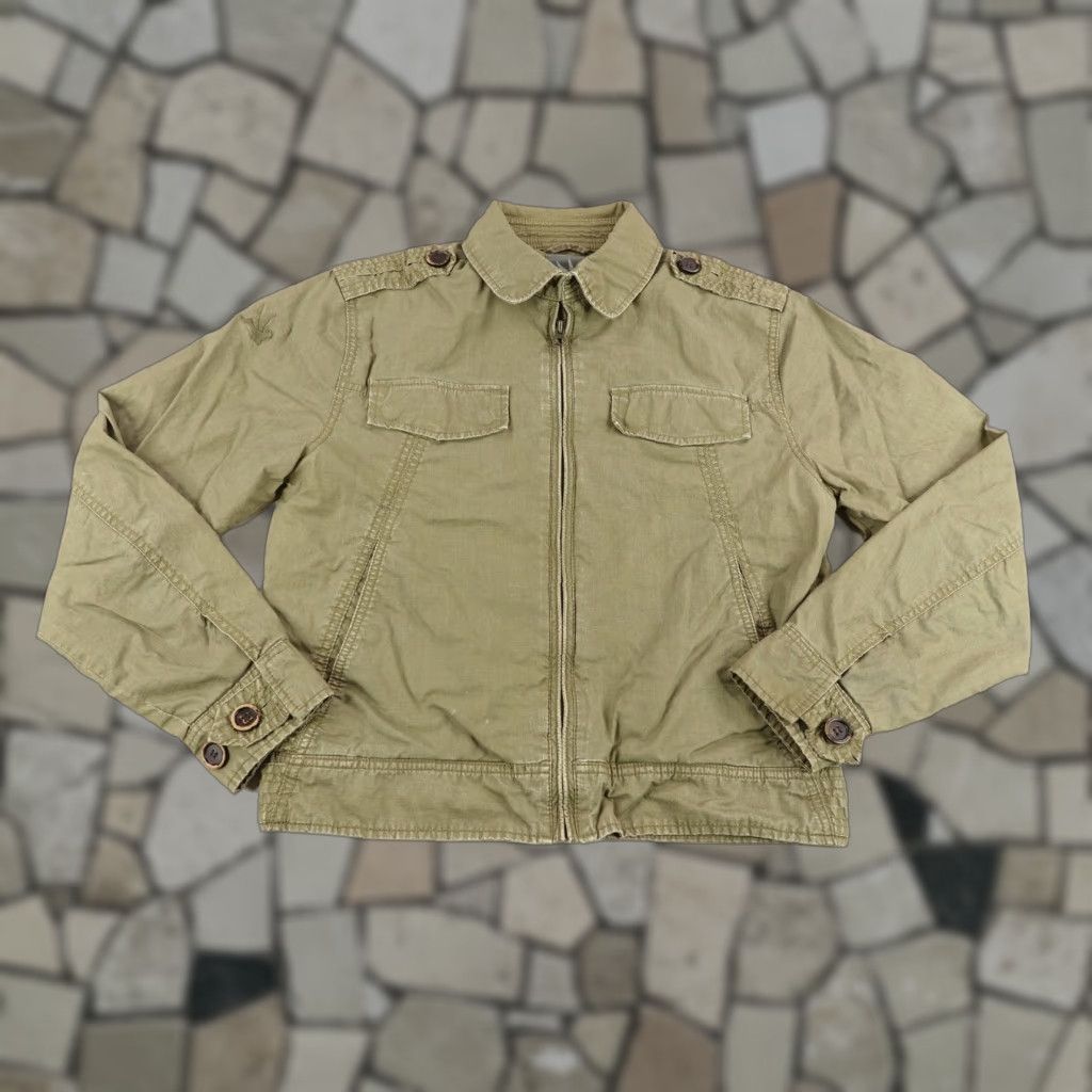 Vintage Spiewak Military Jacket Mens Medium Green Utility Bomber Coat Casual Workwear Size US M / EU 48-50 / 2 - 1 Thumbnail