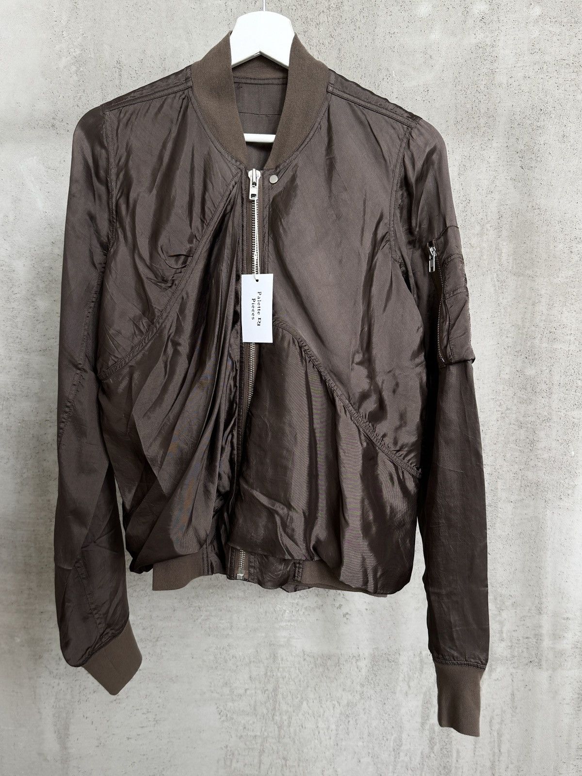 Rick Owens Rick Owens Zipped Bomber Jacket SS16 "Cyclops" collection Size XS / US 0-2 / IT 36-38 - 2 Thumbnail
