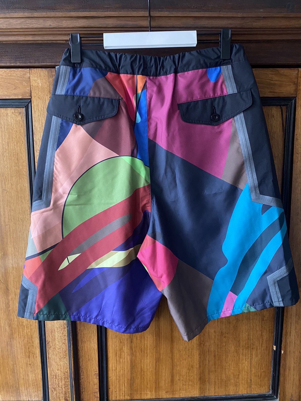 Kaws Kaws X Sacai printed drawstring shorts Size US 30 / EU 46 - 8 Thumbnail