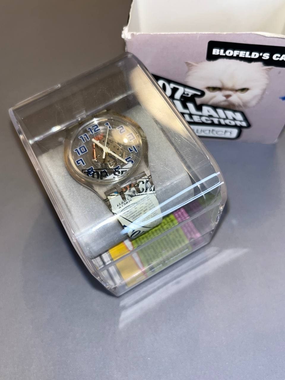 Swatch Swatch SUJK138: ELLIOT CARVER — TOMORROW NEVER DIES (007) Size ONE SIZE - 4 Thumbnail