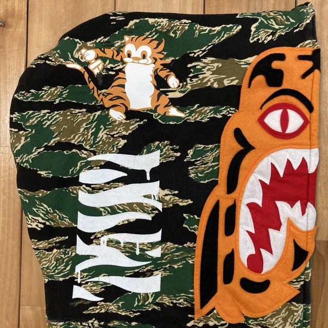 Bape BAPE Tiger Camo Tiger Full Zip Hoodie a bathing ape NIGO Size US S / EU 44-46 / 1 - 5 Thumbnail