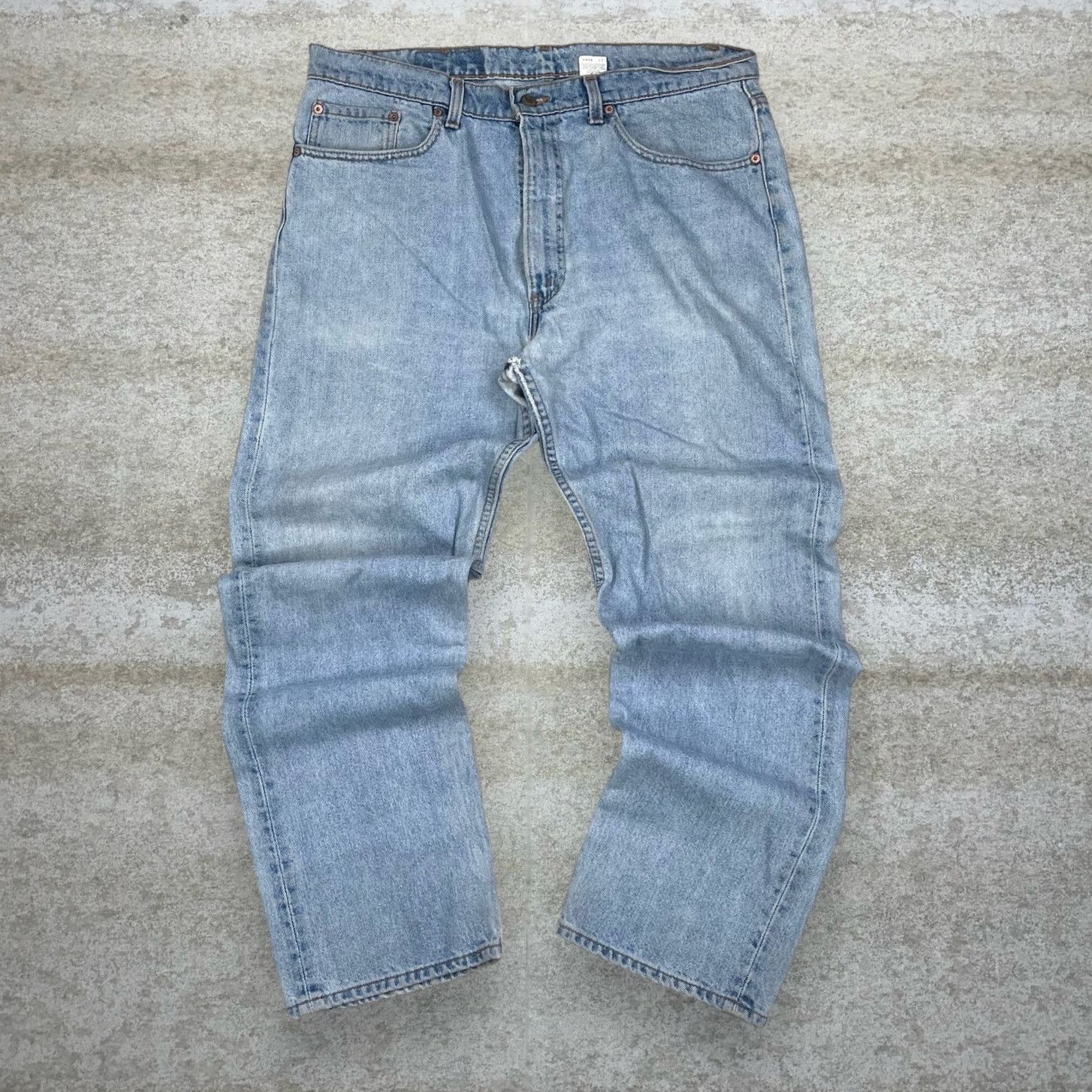 Levi's Vintage 90s Levis Jeans 505 38x32 Straight Fit Light Wash Size US 38 / EU 54 - 2 Thumbnail