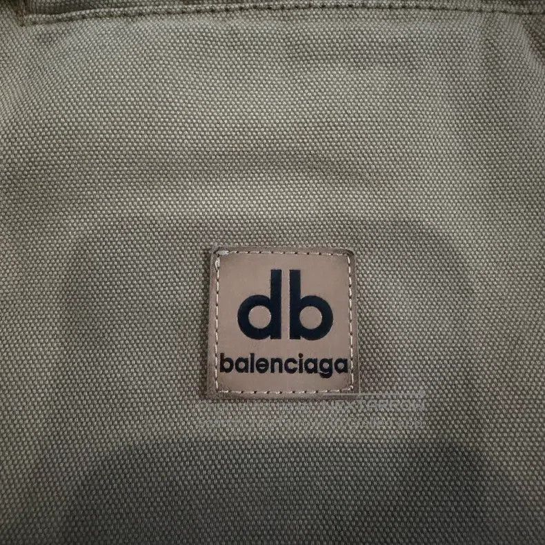 Balenciaga Balenciaga Leather-collared double-B Carhartt washed jacke Size US L / EU 52-54 / 3 - 4 Thumbnail