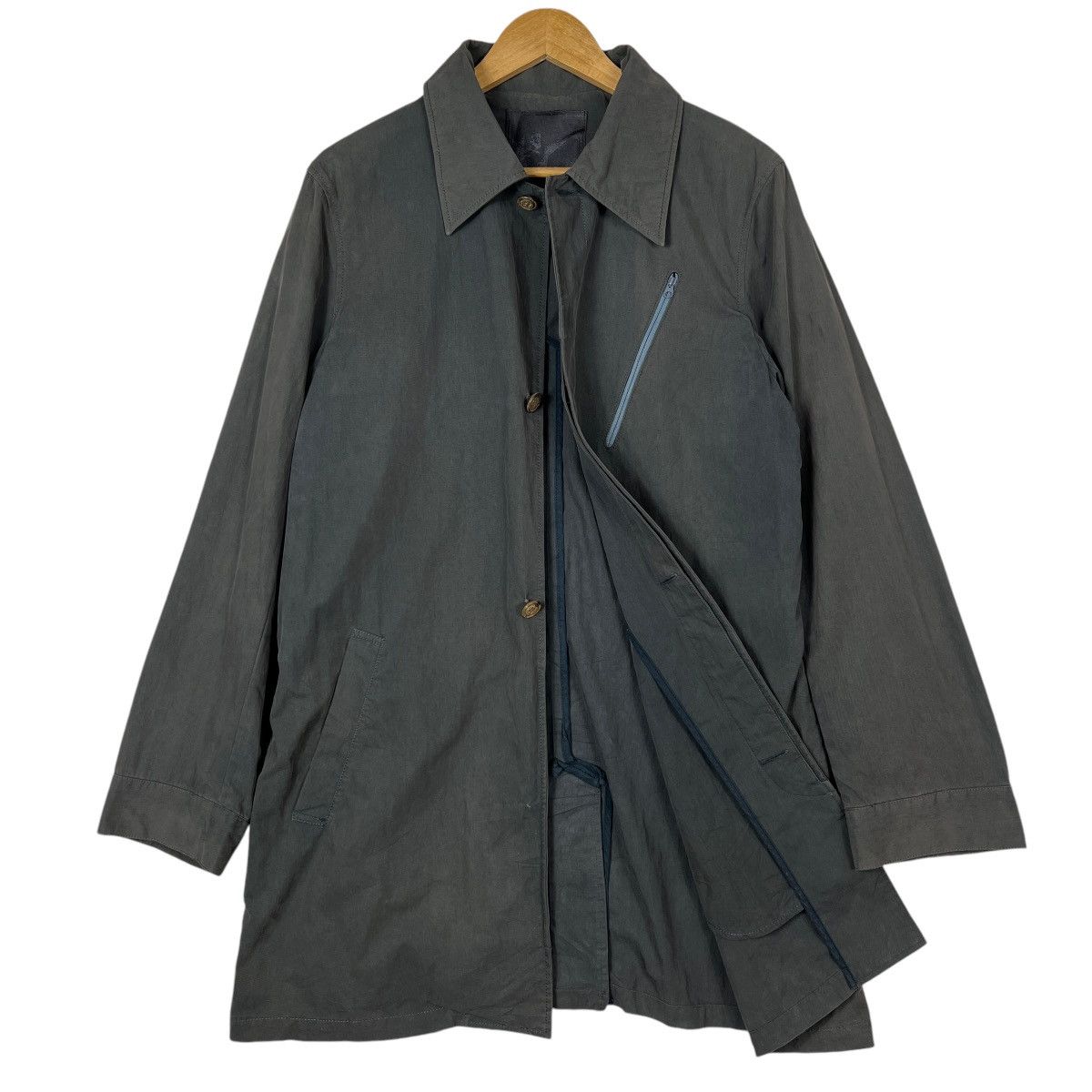 Japanese Brand 🔥 LOWRIDER ZIPPER TRENCH COAT MADE IN JAPAN Size US M / EU 48-50 / 2 - 1 Thumbnail