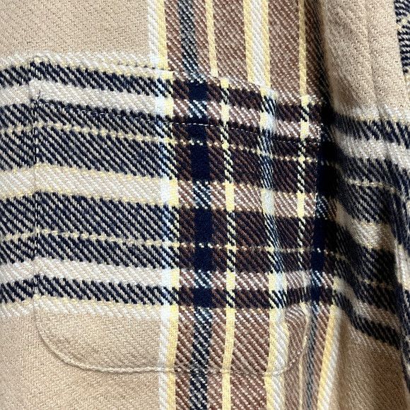 Portuguese Flannel Portuguese Flannel Plaid Shirt - Tan/Brown/Black - Size L Size US L / EU 52-54 / 3 - 3 Thumbnail