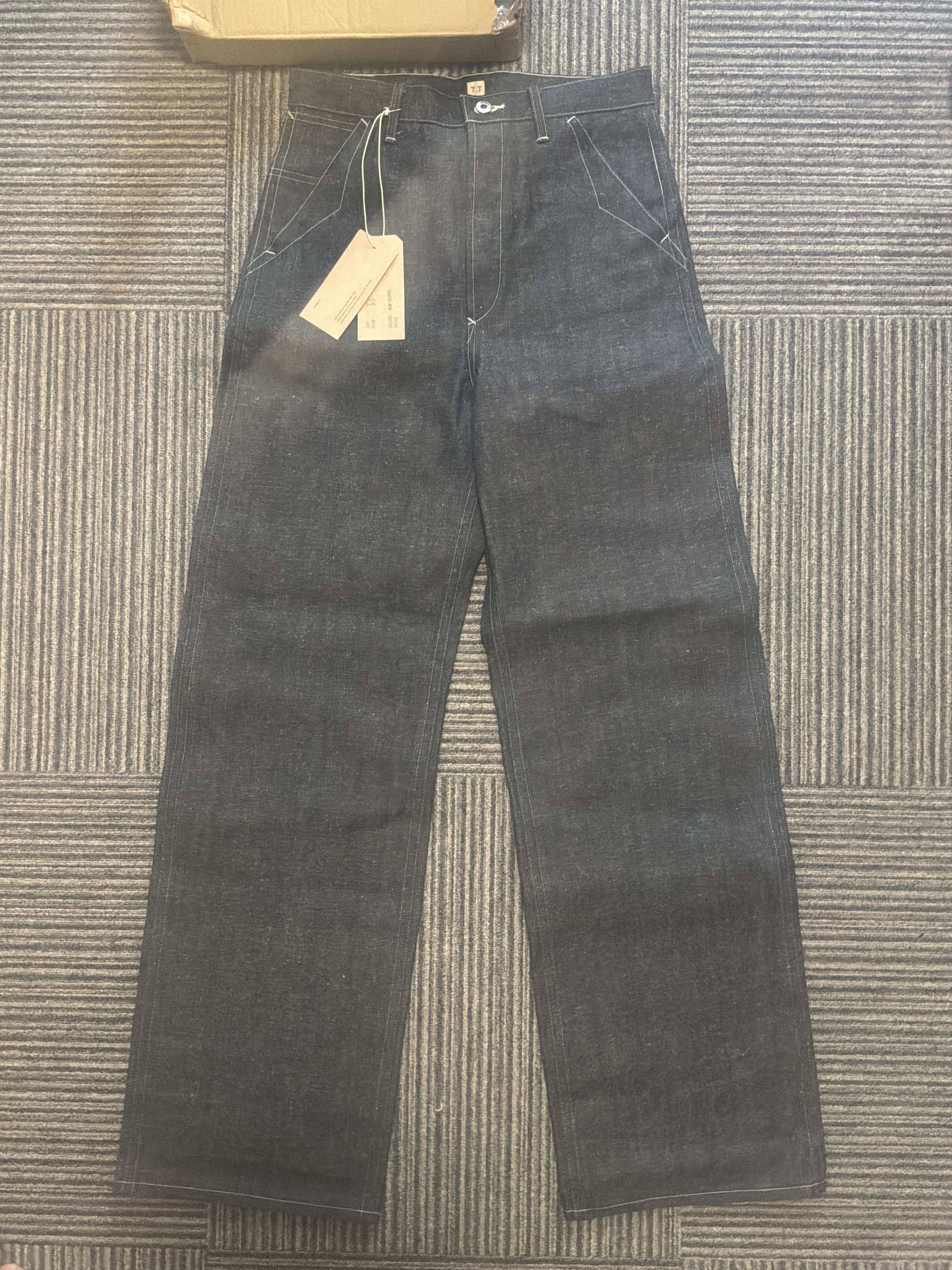 Taiga Takahashi Taiga Takahashi Lot 709 Size 32 Raw Selvedge Denim