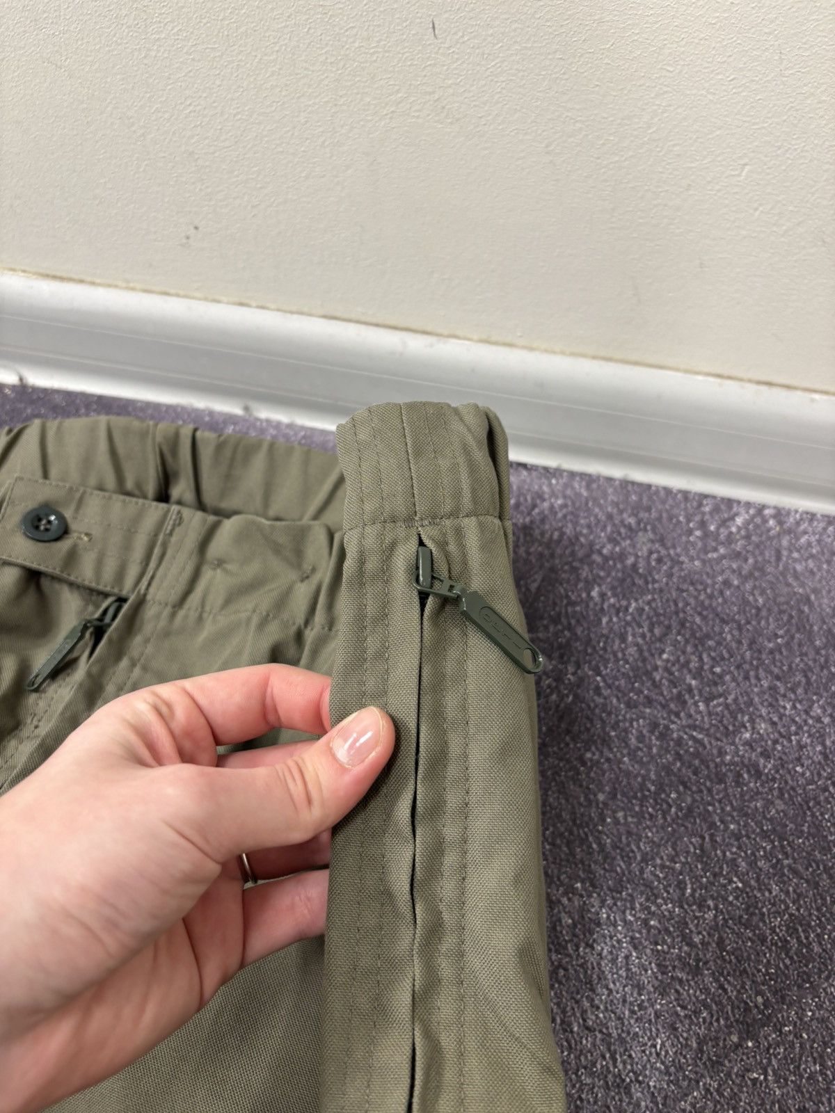 Other Vintage Bundeswehr German Army Olive Field Pants Military Size US 36 / EU 52 - 10 Thumbnail