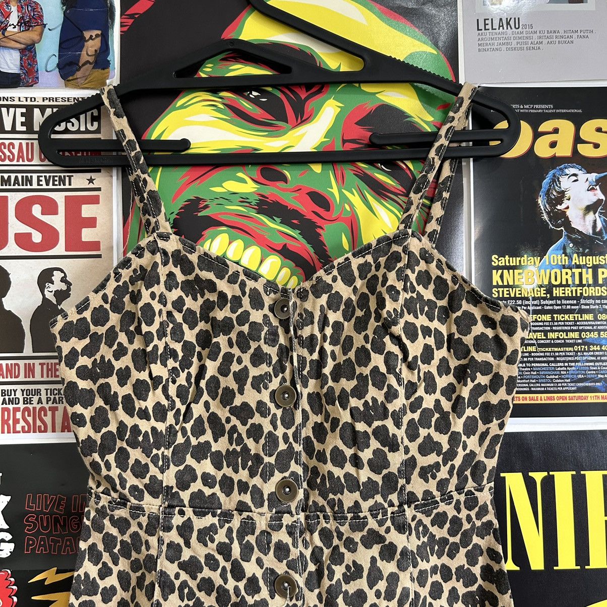 Vintage Vintage Emsexcite Leopard Print Rompers & Jumpsuit Size 27" / US 4 / IT 40 - 2 Thumbnail