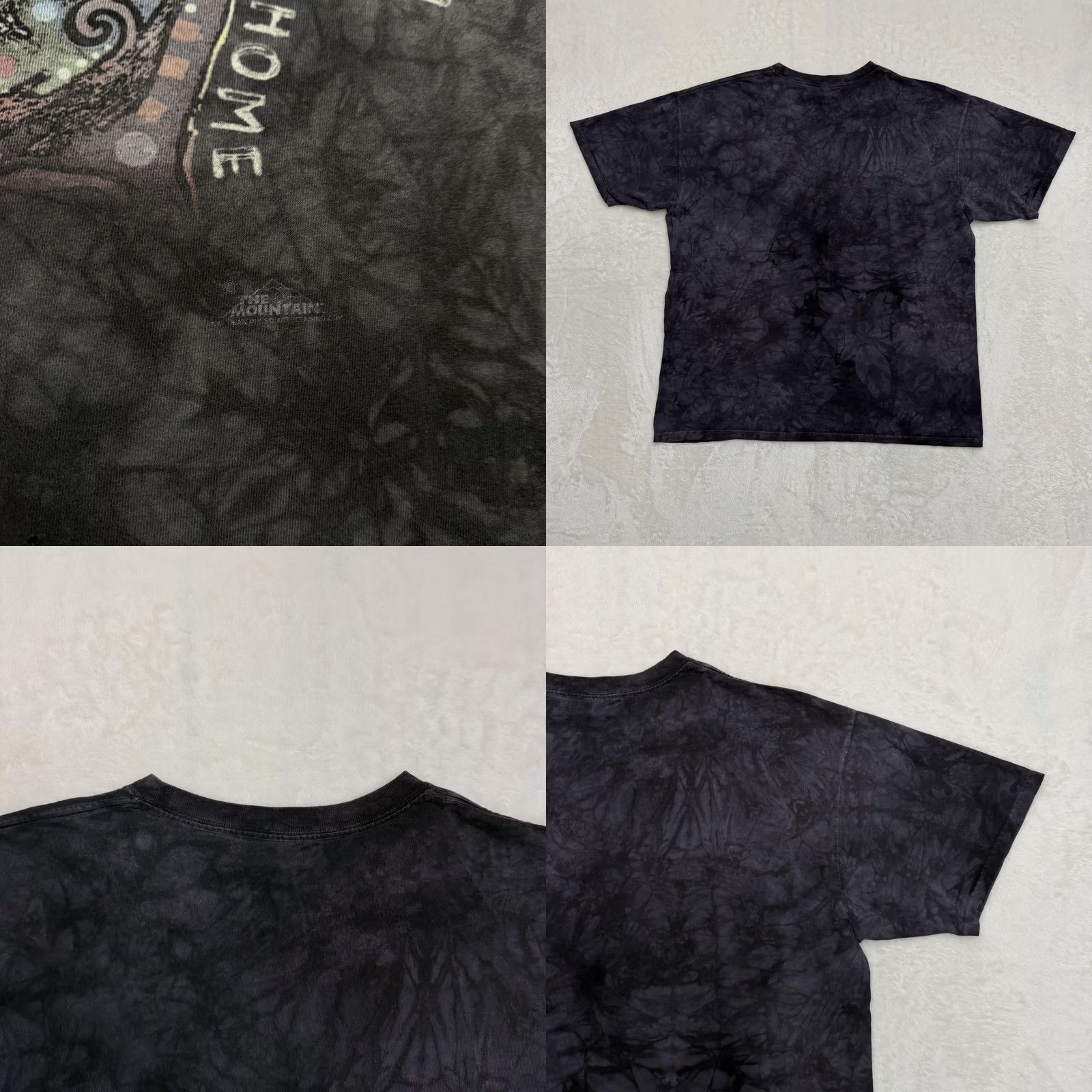 The Mountain The Mountain Shirt Mens XL Black Tie Dye Dog Rescue Graphic In A Perfect World Size US XL / EU 56 / 4 - 8 Thumbnail