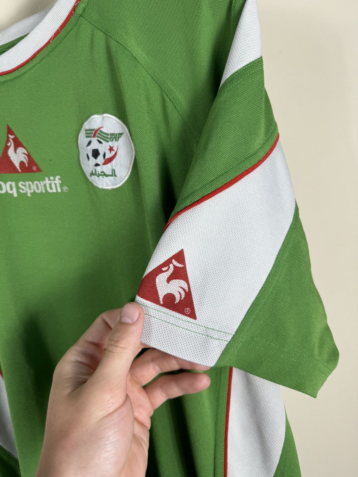 Other ALGERIA LE COQ SPORTIF 2004/2006 FOOTBALL SOCCER AWAY JERSEY Size US L / EU 52-54 / 3 - 6 Thumbnail