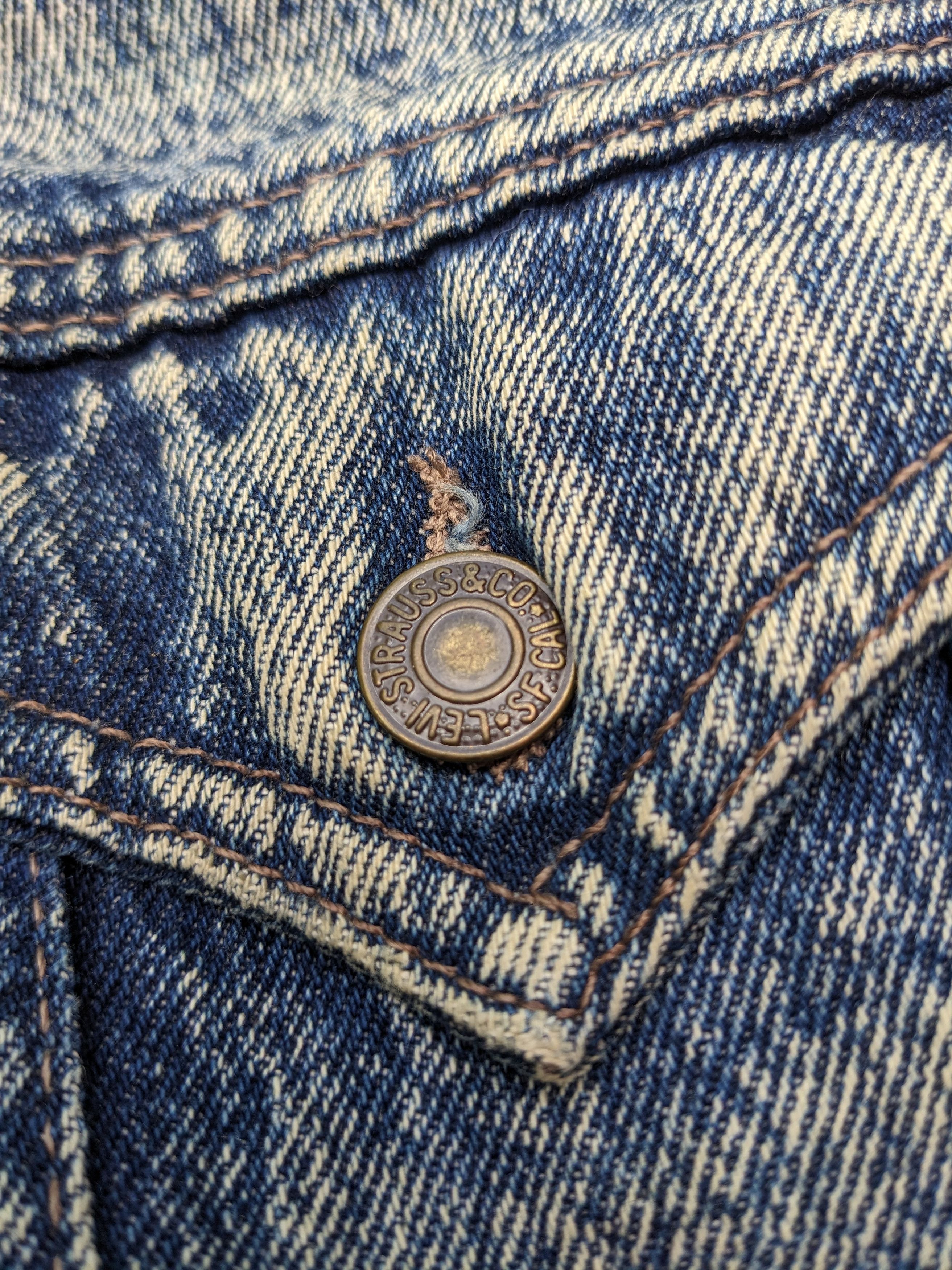 Levi's × Levi's Vintage Clothing Vintage 80s Levi's Acid wash trucker jacket Size US M / EU 48-50 / 2 - 4 Thumbnail