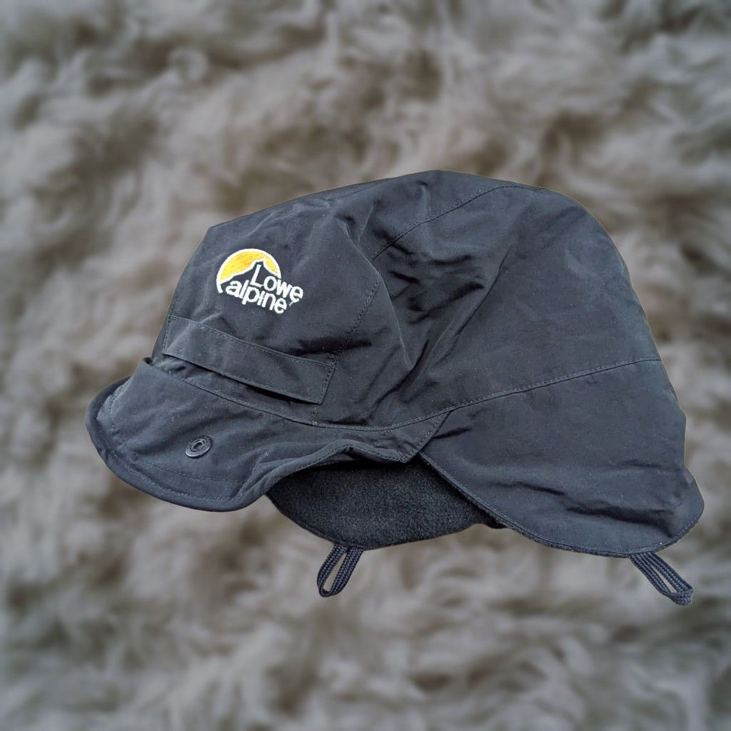 Vintage VINTAGE Lowe Alpine Mountain Cap Triple Point Hat Small Trekking Black Outdoor Hiking Beanie Mens/Womens Unisex Adults S Size ONE SIZE - 1 Thumbnail