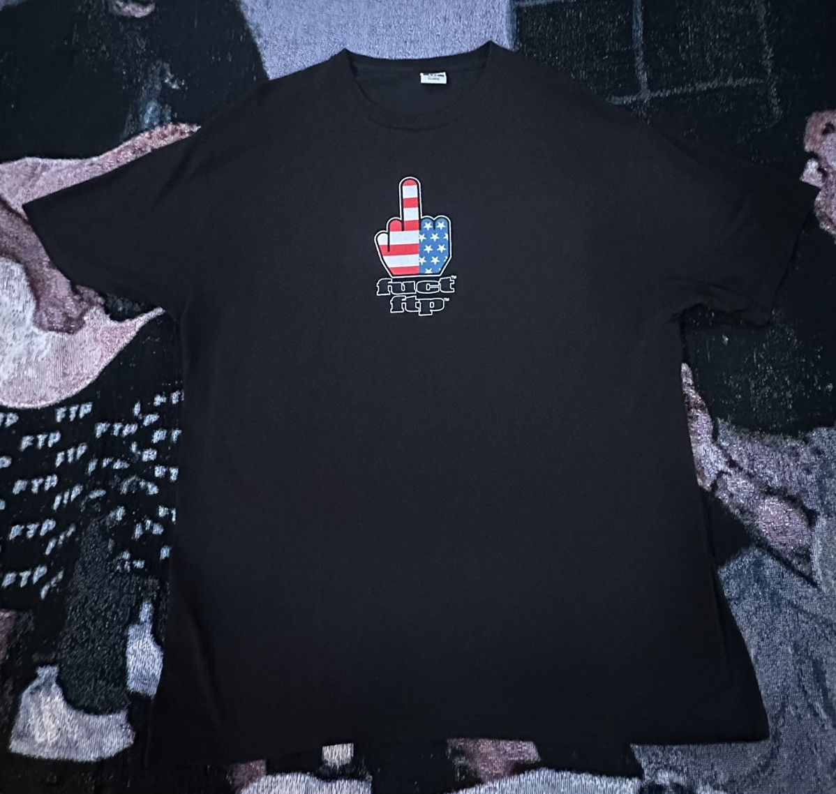 FUCT × Fuck The Population FUCT X FTP TEE Size US XL / EU 56 / 4 - 1 Thumbnail