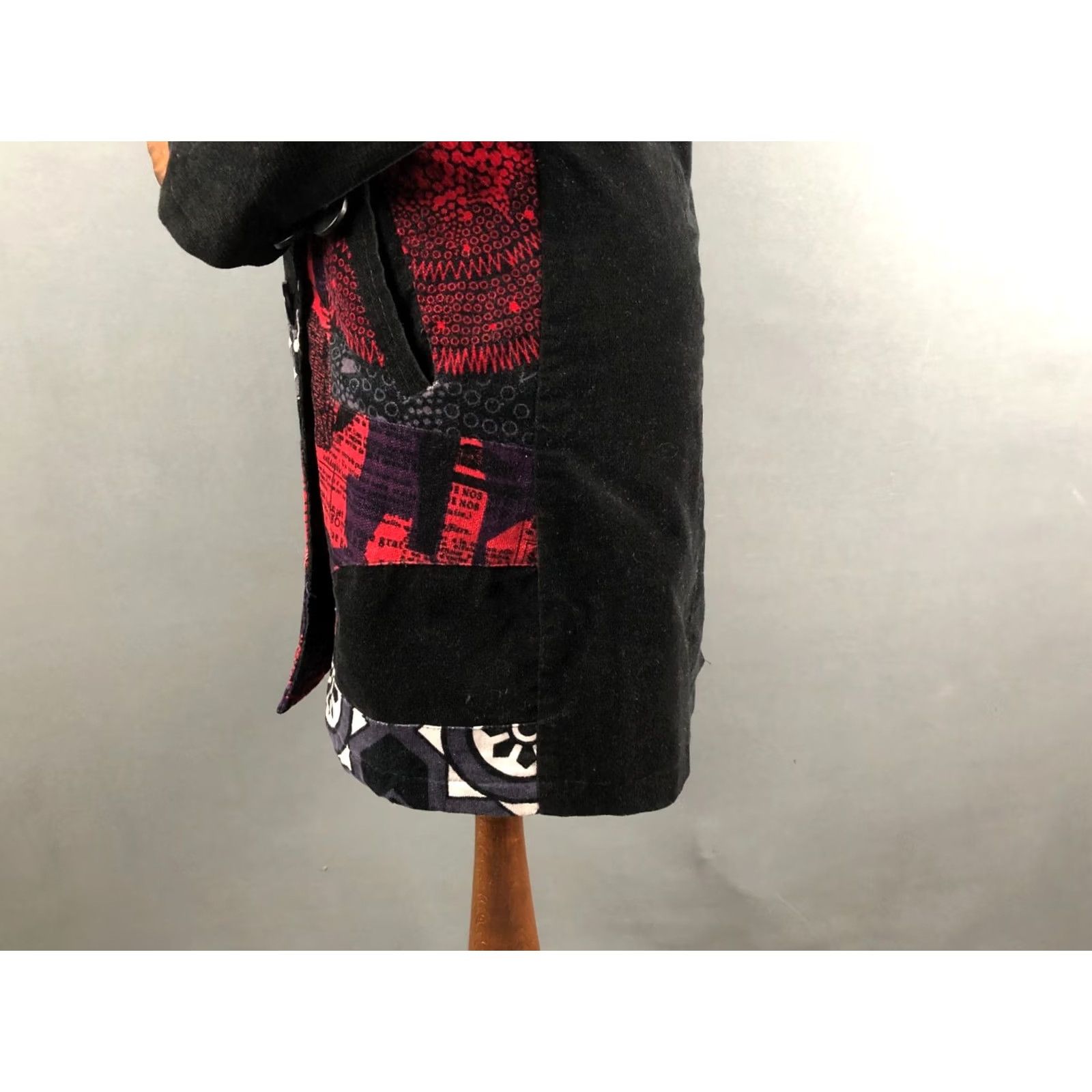 Desigual Desigual Women's Coat Black Cotton Single-Breasted 38 Embroidered Logo Pockets Branded Buttons Regular Fit Casual Overcoat Size XS / US 0-2 / IT 36-38 - 7 Thumbnail