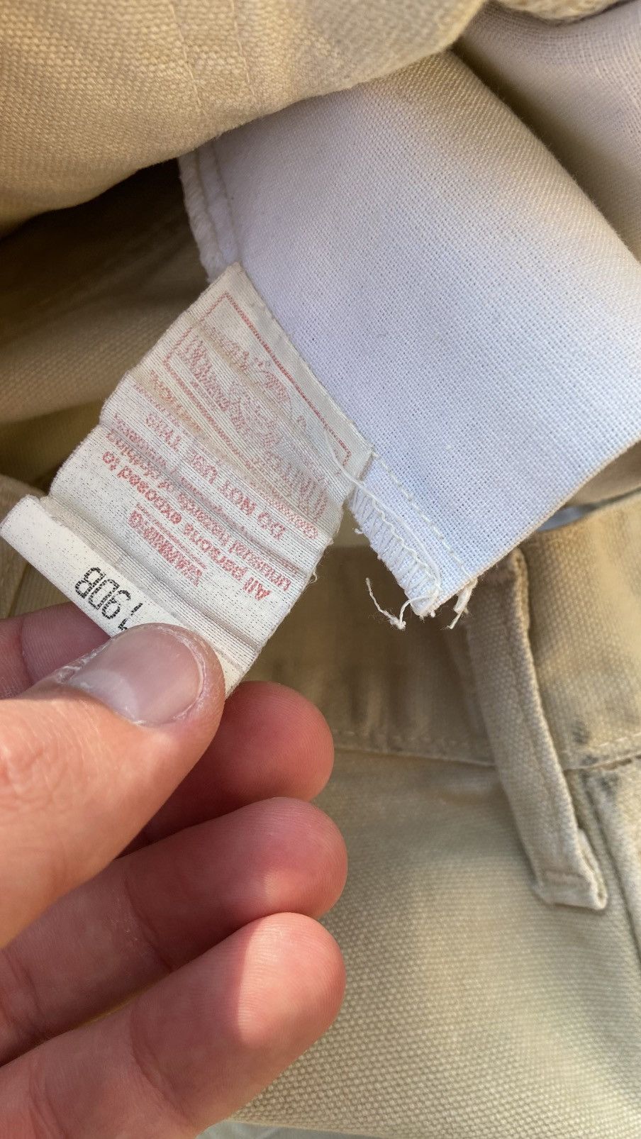 Carhartt 🟤Carhartt Double knee shorts jorts 19 DB🟤 Size US 36 / EU 52 - 10 Thumbnail
