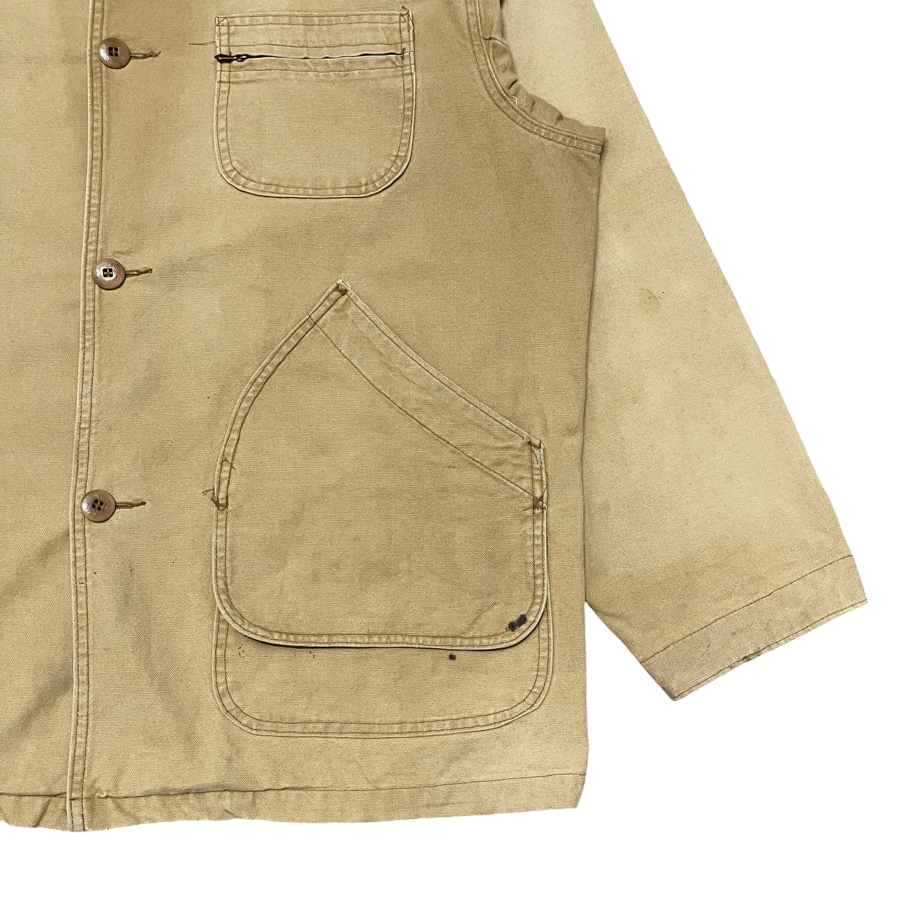 L.L. Bean Vintage 80's L.L. Bean Chore Hunting Jacket Corduroy Collar Size US XL / EU 56 / 4 - 4 Thumbnail