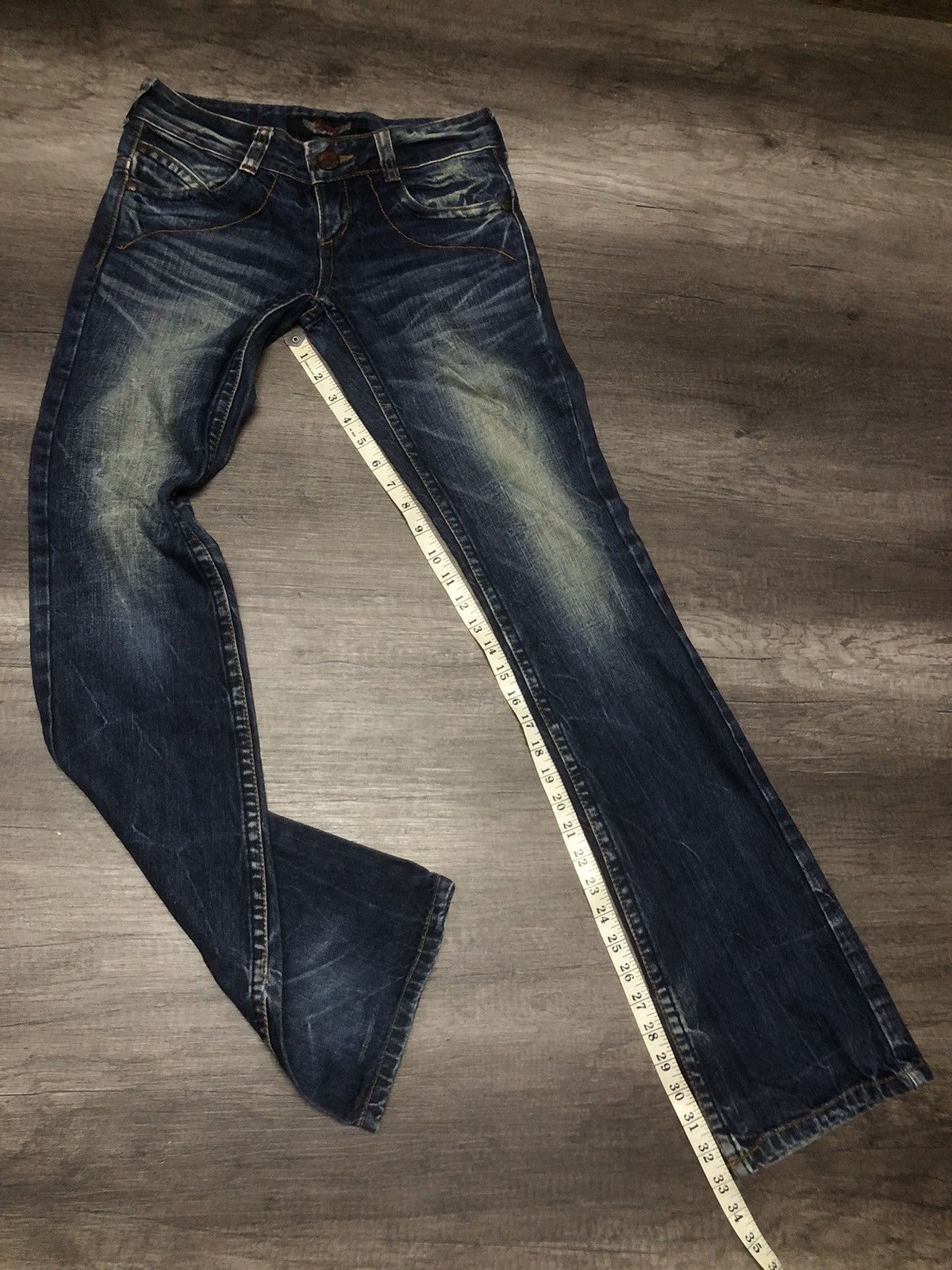 Japanese Brand Romany Denim Jeans like Hysteric Glamour design Size 28" / US 6 / IT 42 - 18 Thumbnail